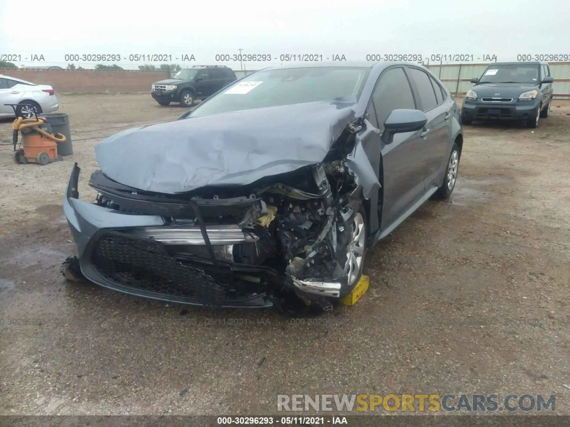 6 Photograph of a damaged car 5YFEPRAE6LP103191 TOYOTA COROLLA 2020