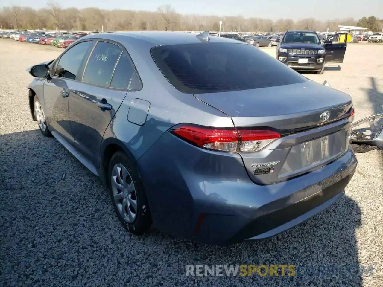 3 Photograph of a damaged car 5YFEPRAE6LP103658 TOYOTA COROLLA 2020