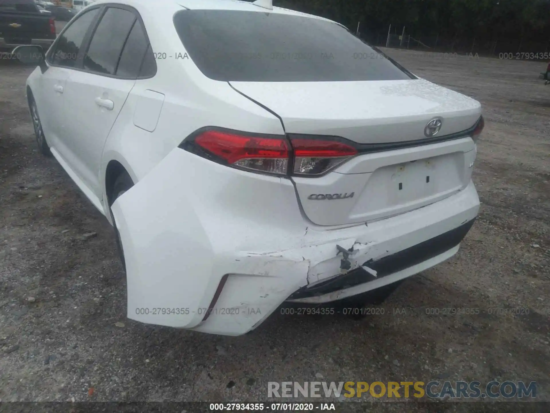 6 Photograph of a damaged car 5YFEPRAE6LP104065 TOYOTA COROLLA 2020