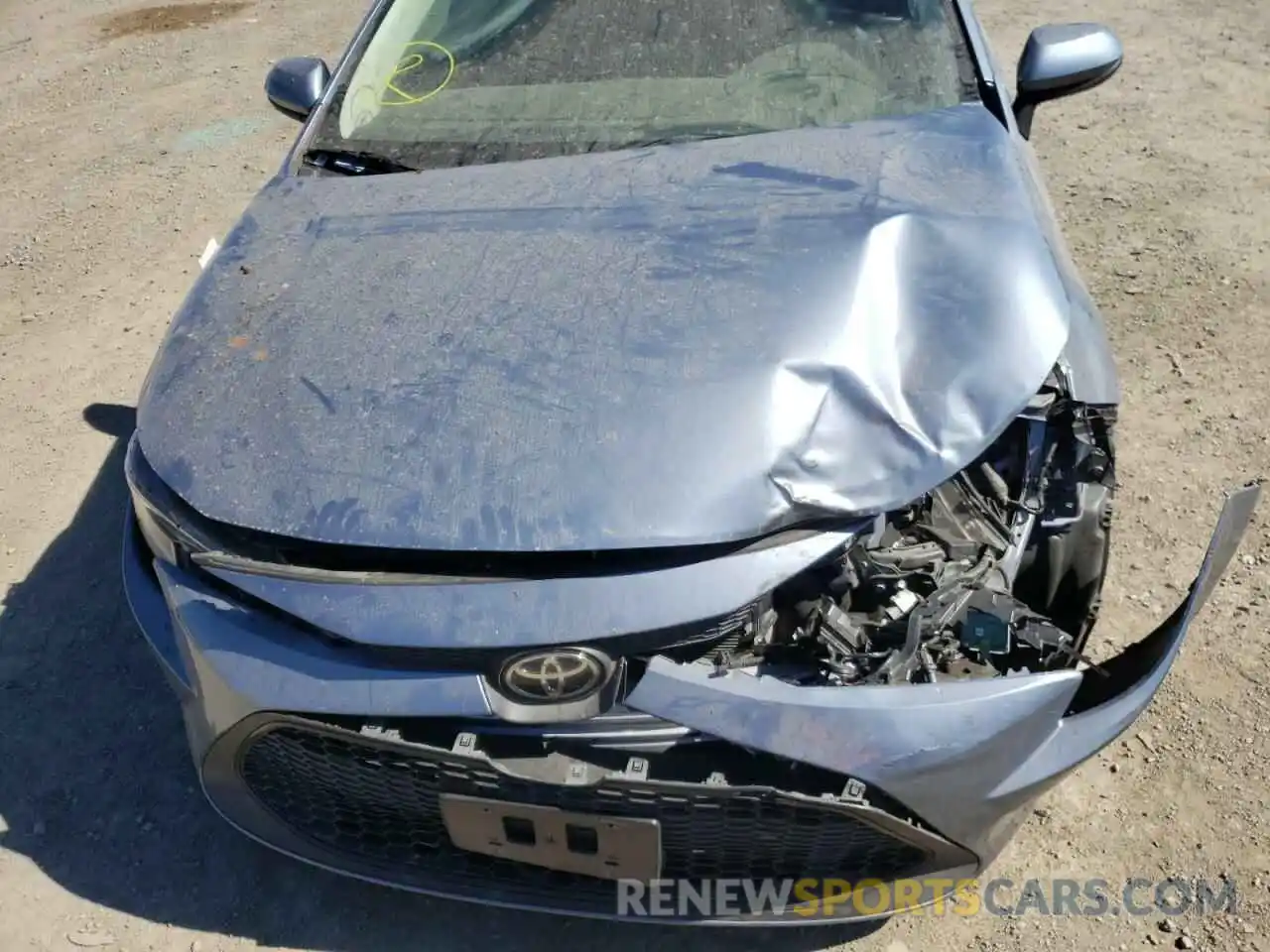 9 Photograph of a damaged car 5YFEPRAE6LP104406 TOYOTA COROLLA 2020