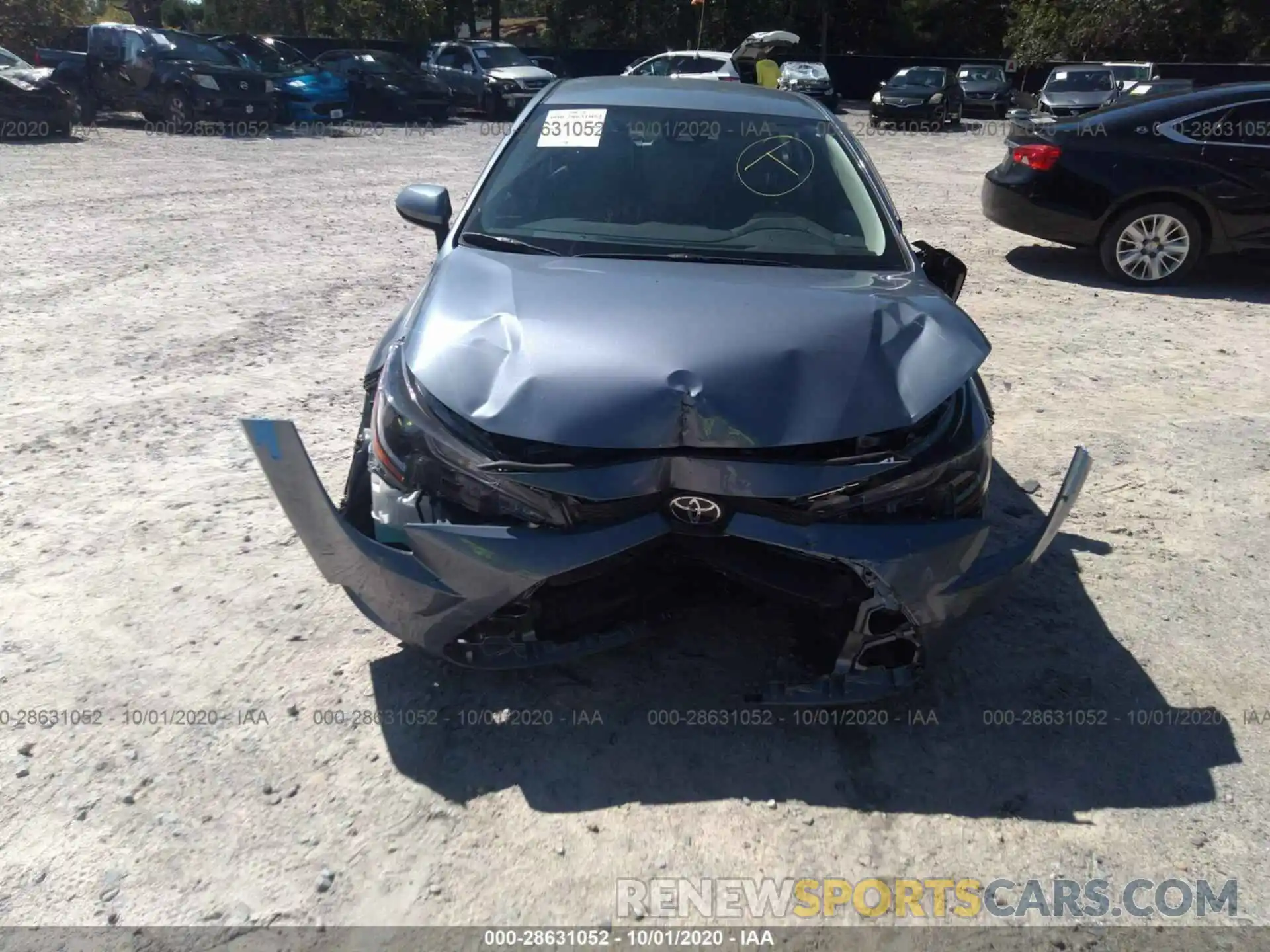 6 Photograph of a damaged car 5YFEPRAE6LP106415 TOYOTA COROLLA 2020