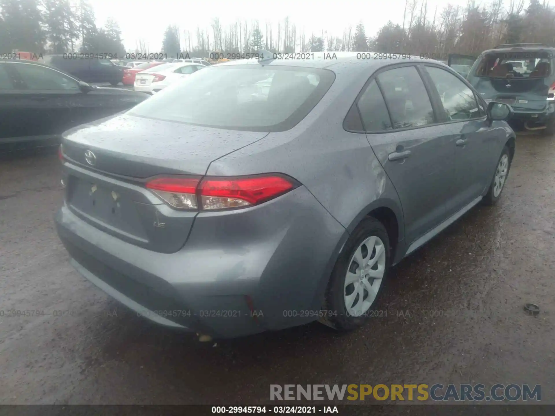 4 Photograph of a damaged car 5YFEPRAE6LP108441 TOYOTA COROLLA 2020