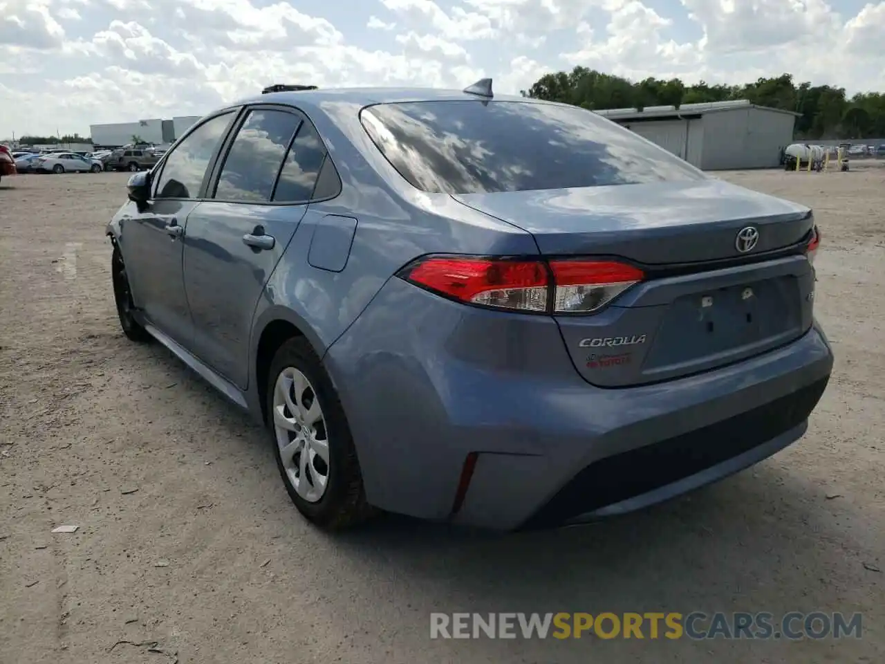 3 Photograph of a damaged car 5YFEPRAE6LP108827 TOYOTA COROLLA 2020