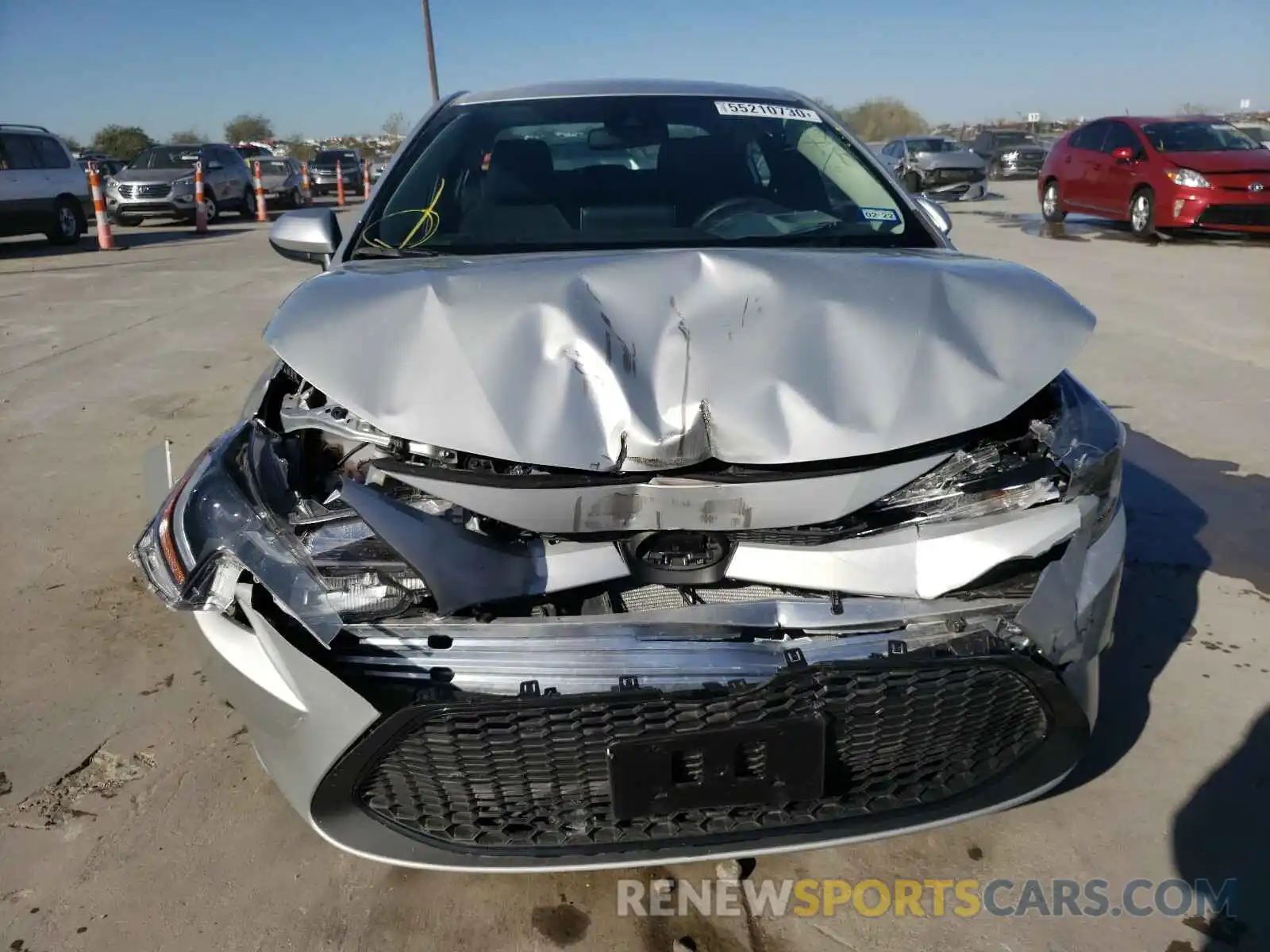 9 Photograph of a damaged car 5YFEPRAE6LP109427 TOYOTA COROLLA 2020