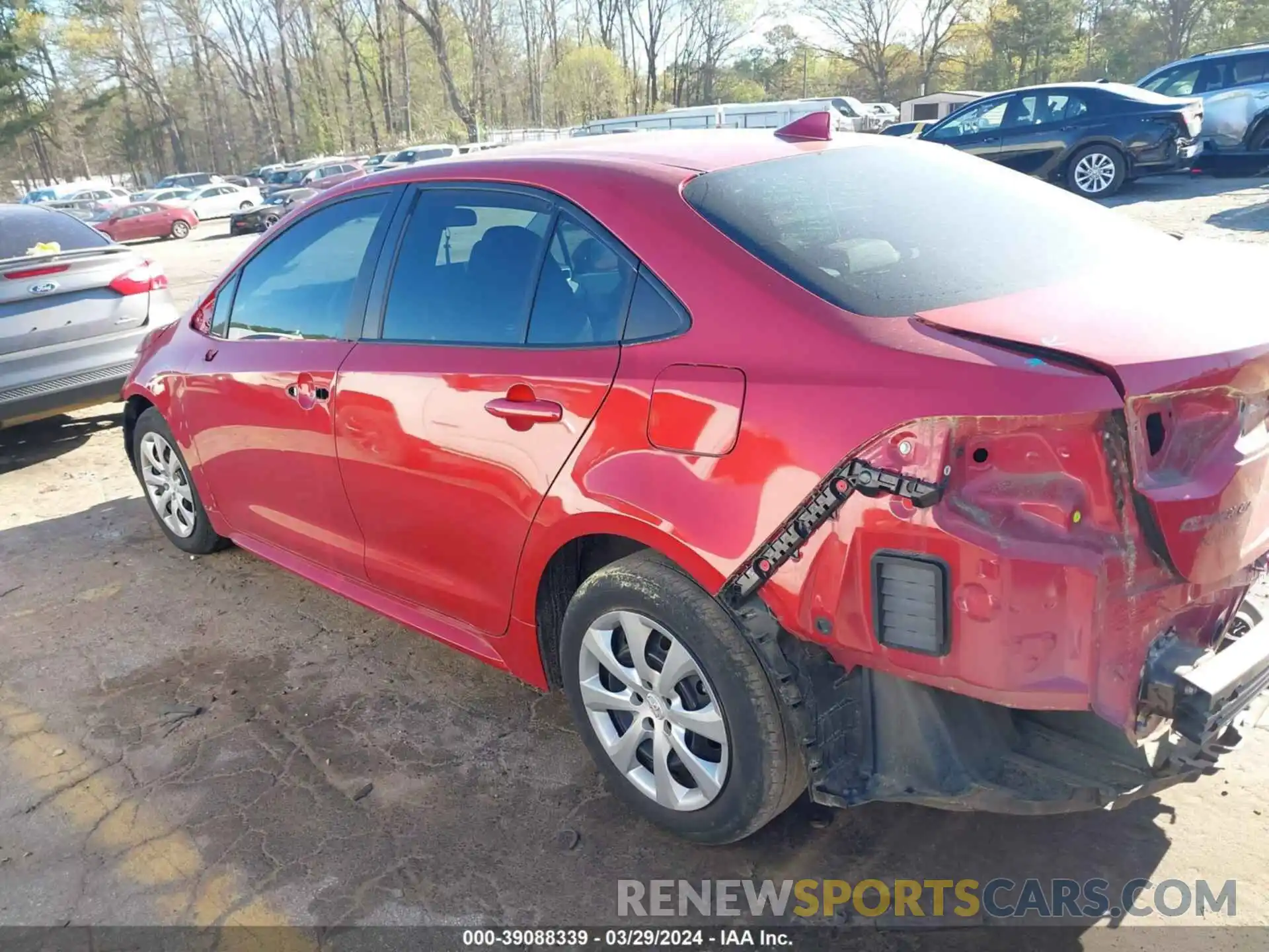 14 Photograph of a damaged car 5YFEPRAE6LP110528 TOYOTA COROLLA 2020