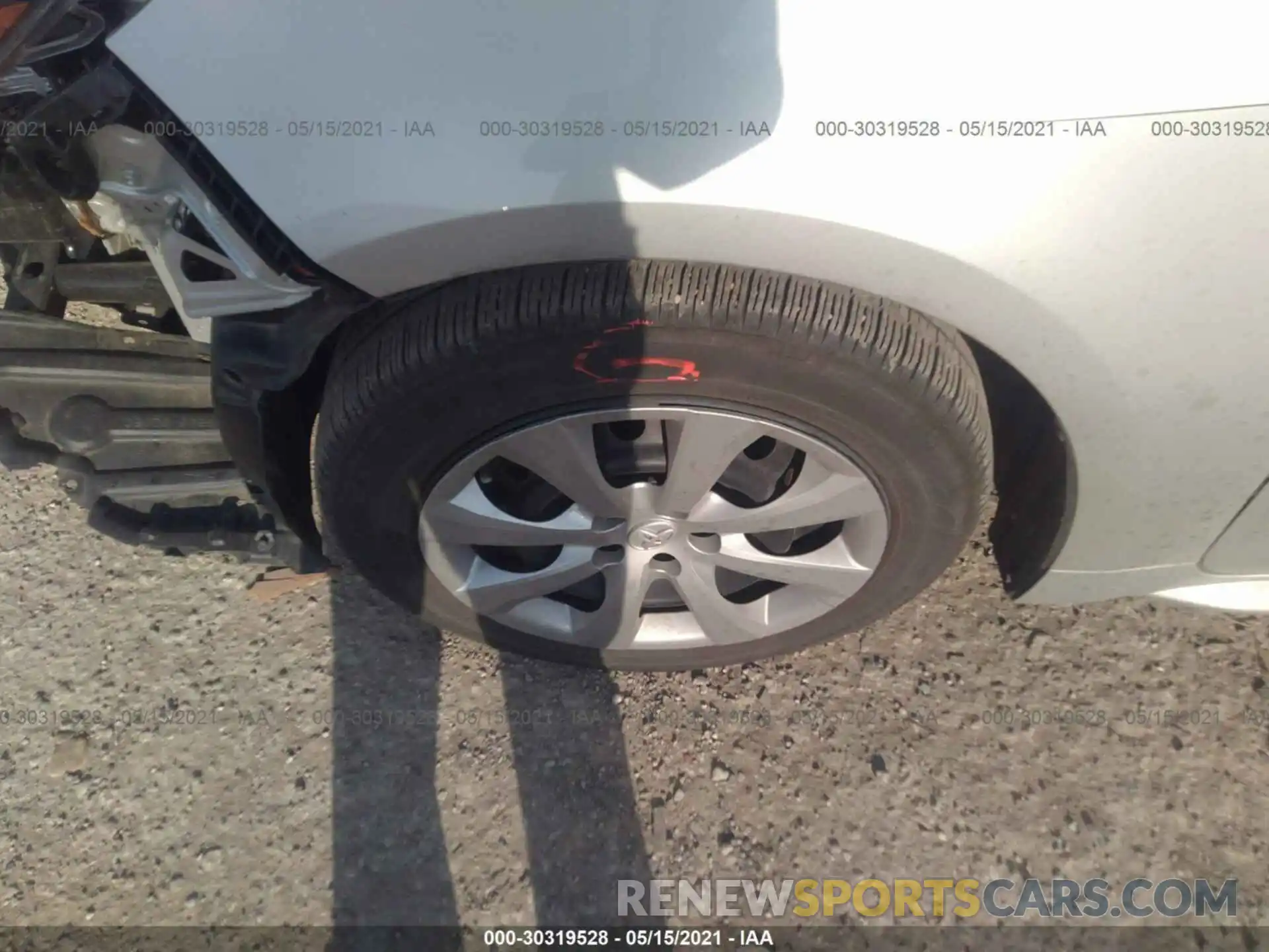 12 Photograph of a damaged car 5YFEPRAE6LP111064 TOYOTA COROLLA 2020