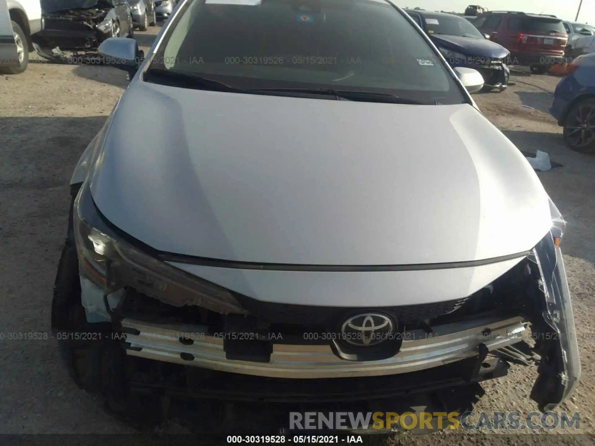 6 Photograph of a damaged car 5YFEPRAE6LP111064 TOYOTA COROLLA 2020