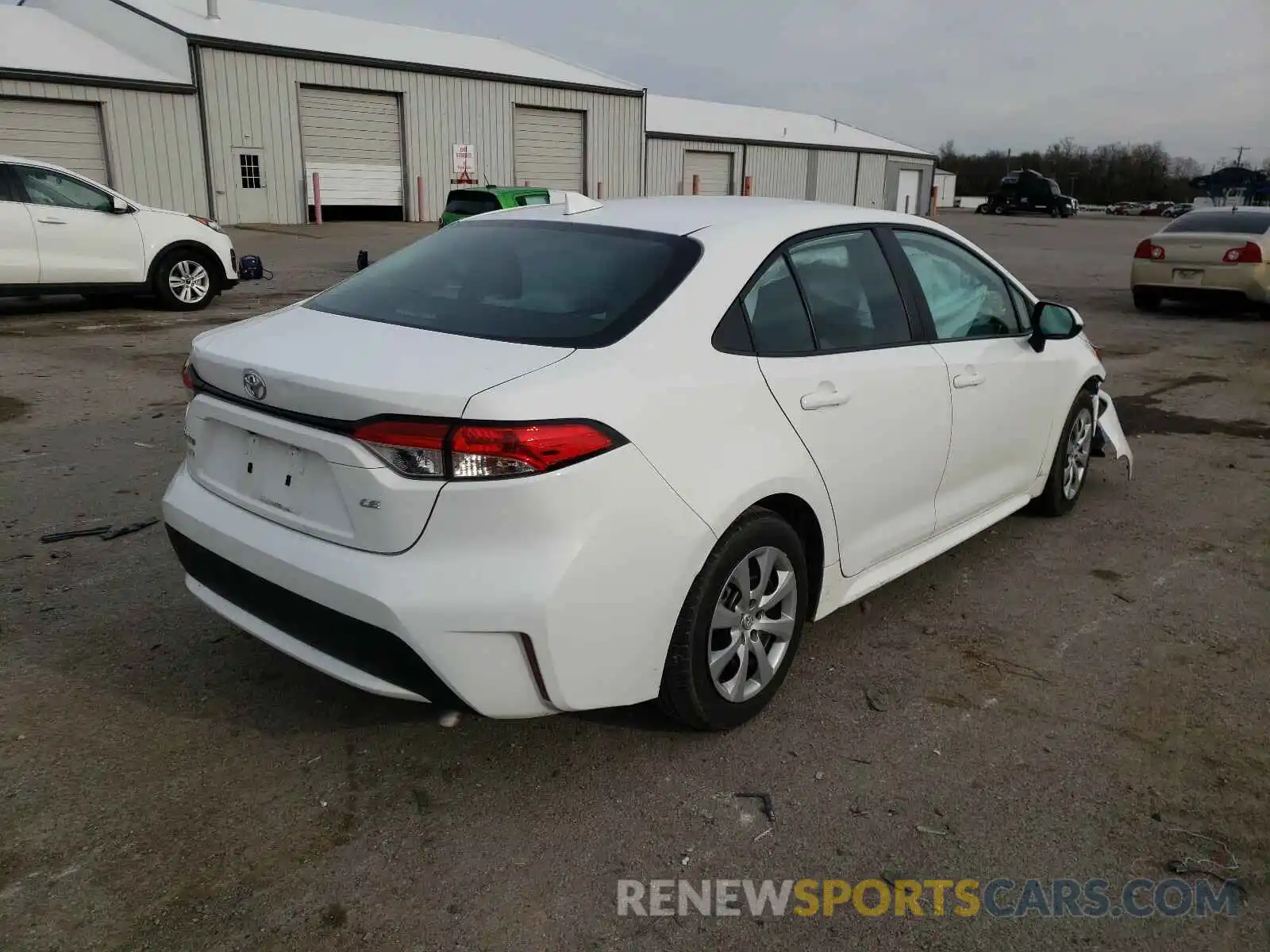 4 Photograph of a damaged car 5YFEPRAE6LP111825 TOYOTA COROLLA 2020