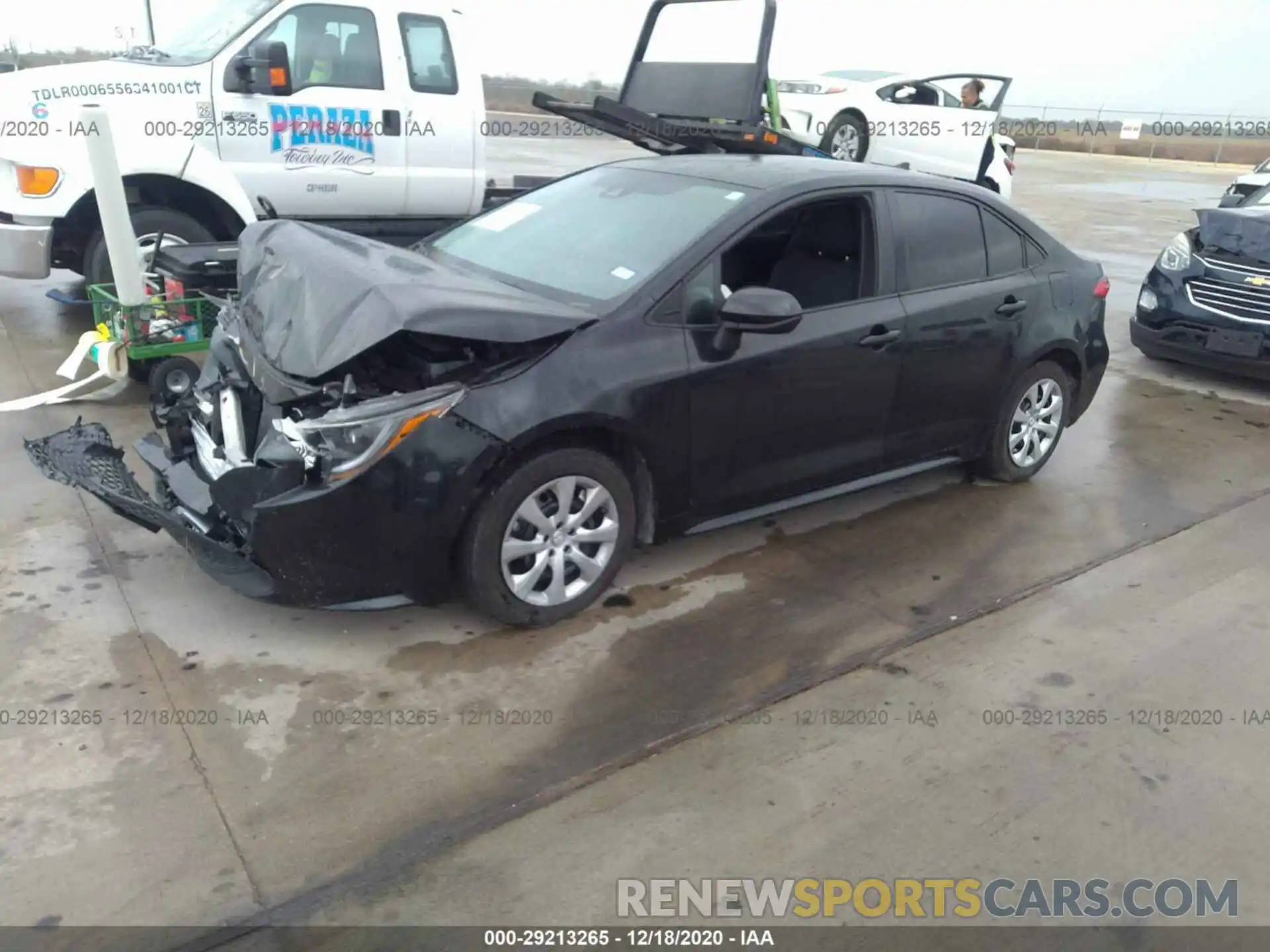 2 Photograph of a damaged car 5YFEPRAE6LP113476 TOYOTA COROLLA 2020