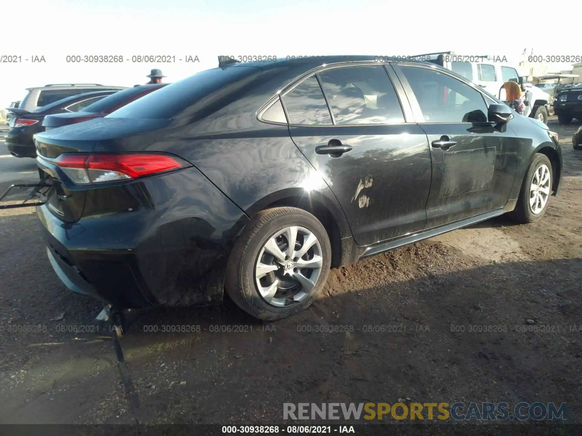 4 Photograph of a damaged car 5YFEPRAE6LP114594 TOYOTA COROLLA 2020