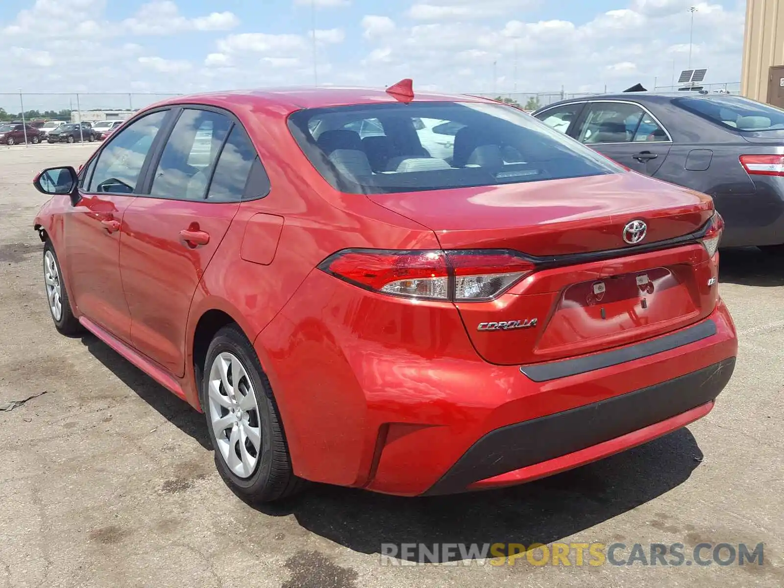 3 Photograph of a damaged car 5YFEPRAE6LP115468 TOYOTA COROLLA 2020