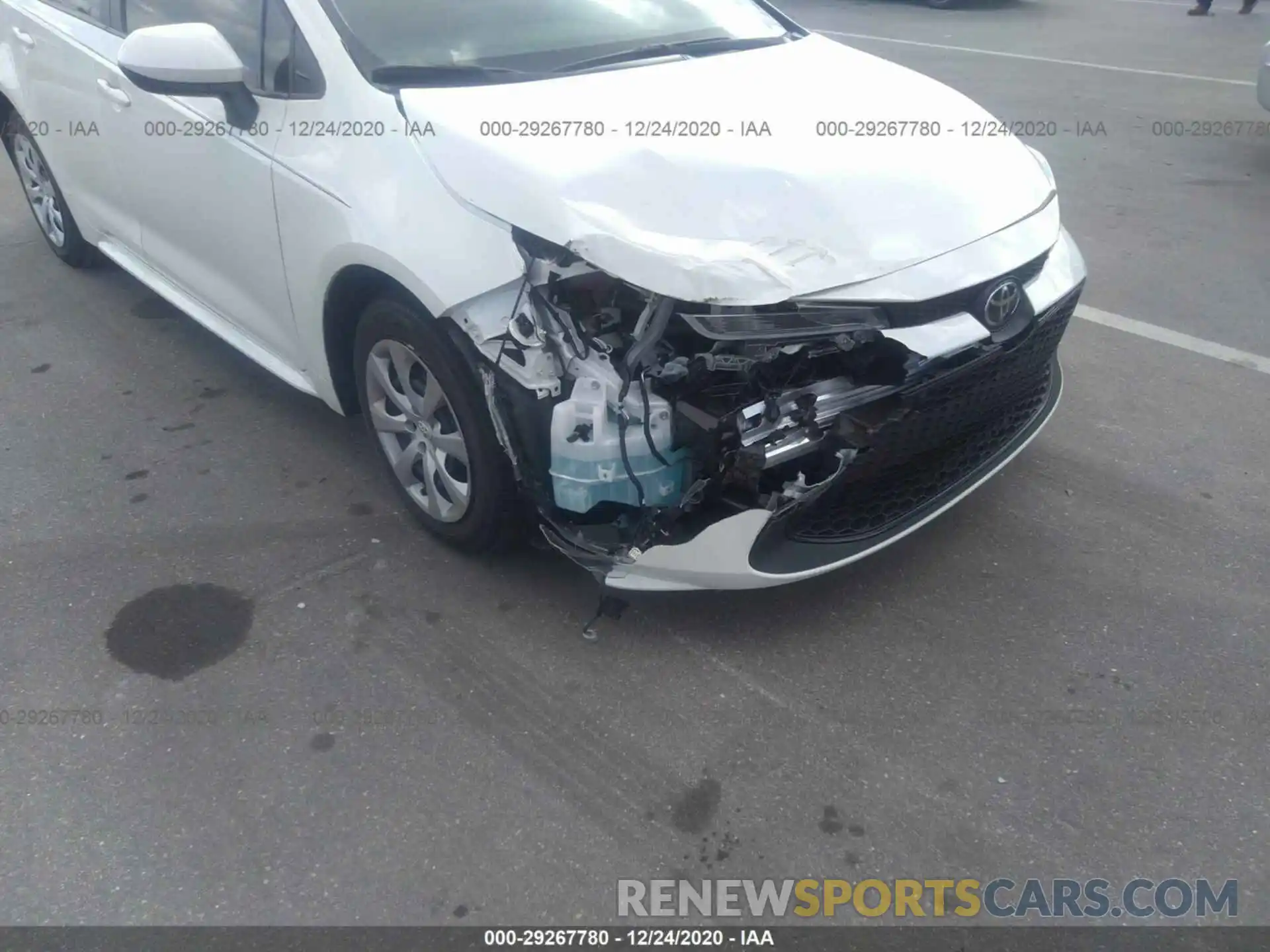 6 Photograph of a damaged car 5YFEPRAE6LP117818 TOYOTA COROLLA 2020