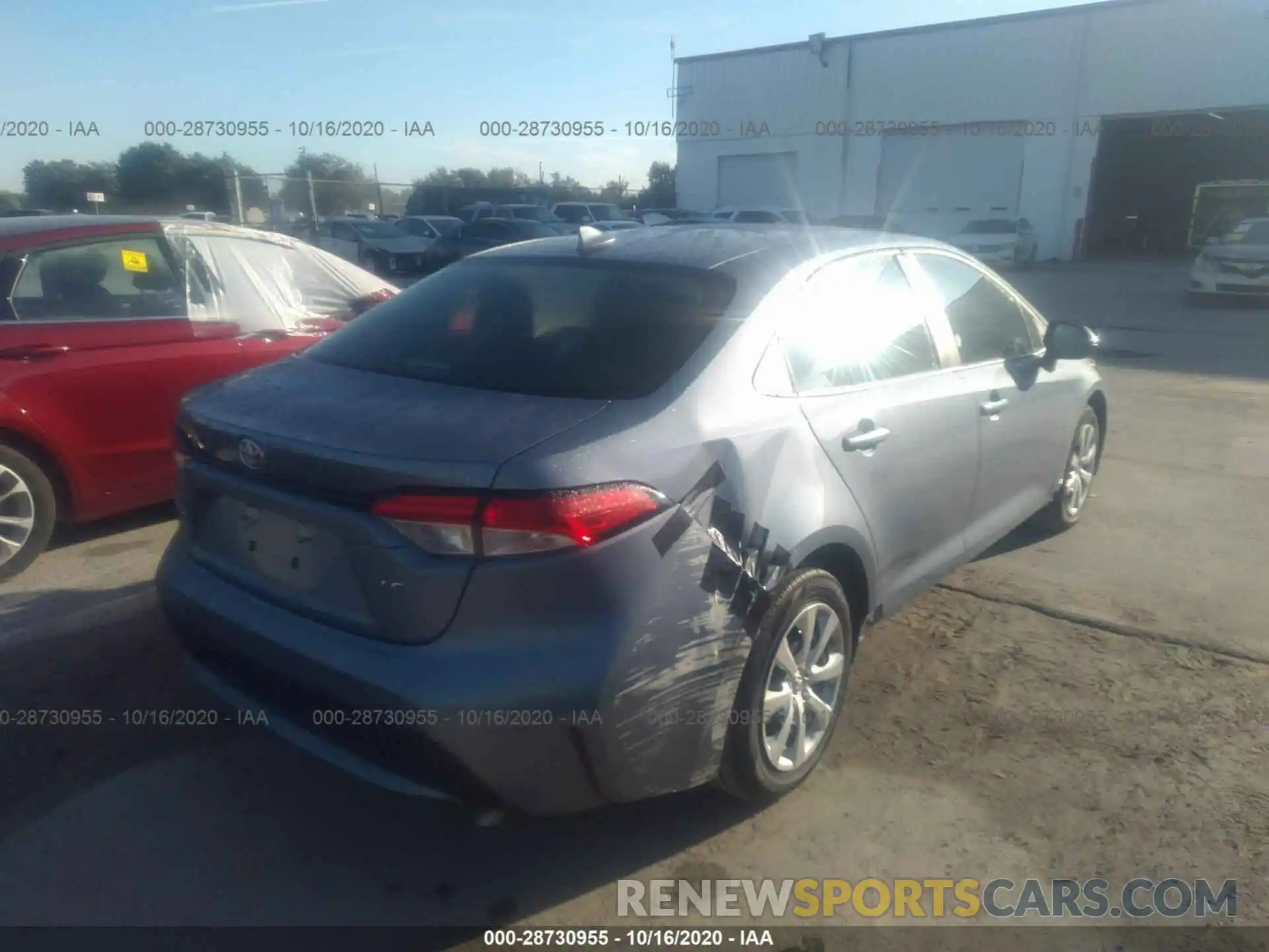 6 Photograph of a damaged car 5YFEPRAE6LP117852 TOYOTA COROLLA 2020