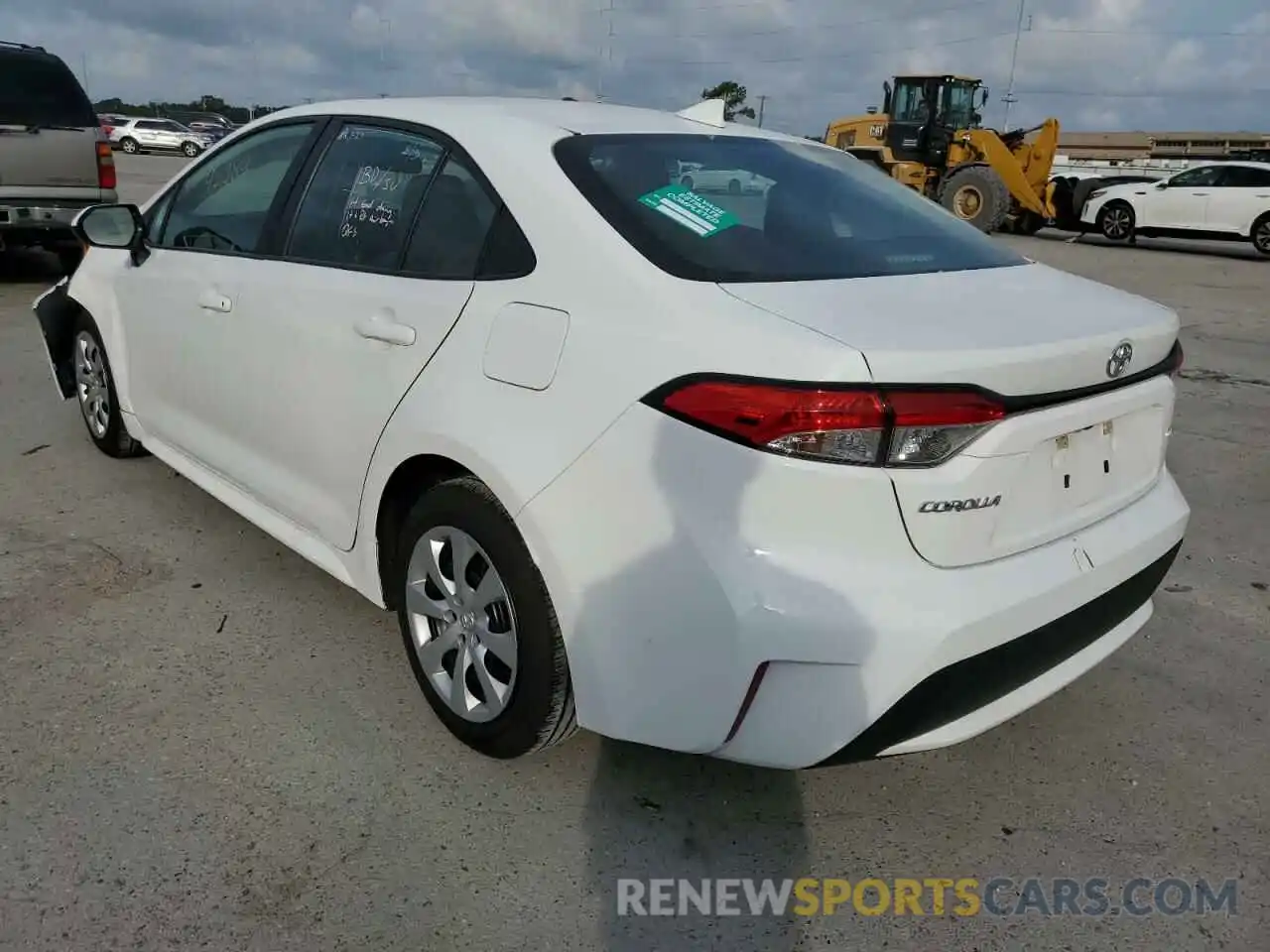 3 Photograph of a damaged car 5YFEPRAE6LP119715 TOYOTA COROLLA 2020