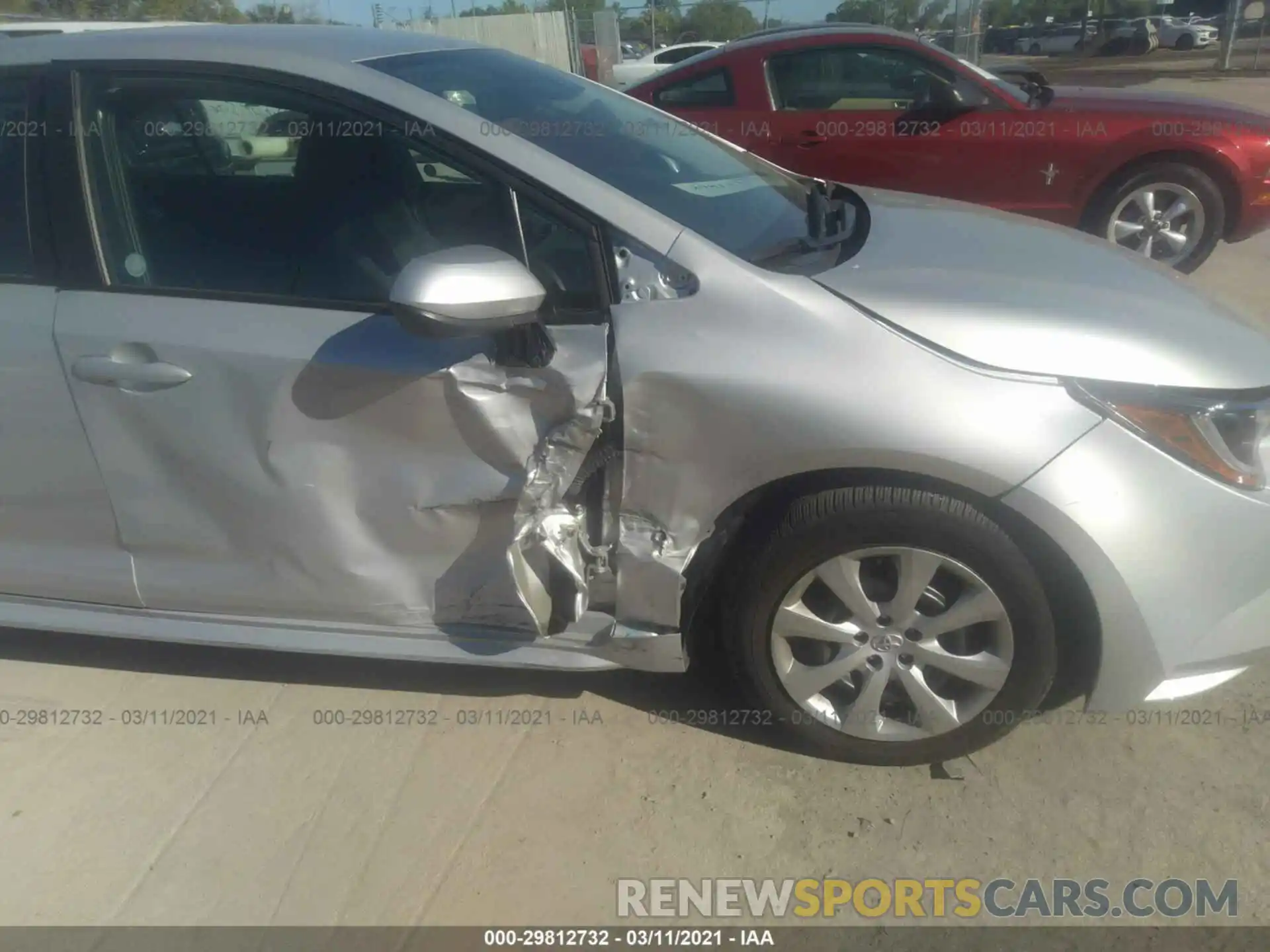 6 Photograph of a damaged car 5YFEPRAE6LP119794 TOYOTA COROLLA 2020