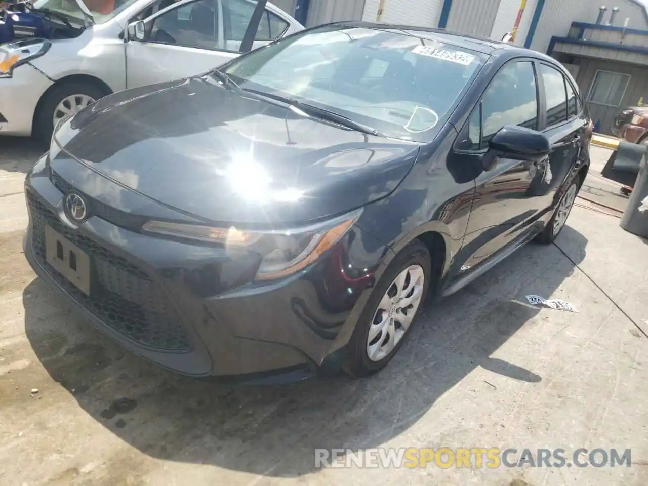 2 Photograph of a damaged car 5YFEPRAE6LP119844 TOYOTA COROLLA 2020