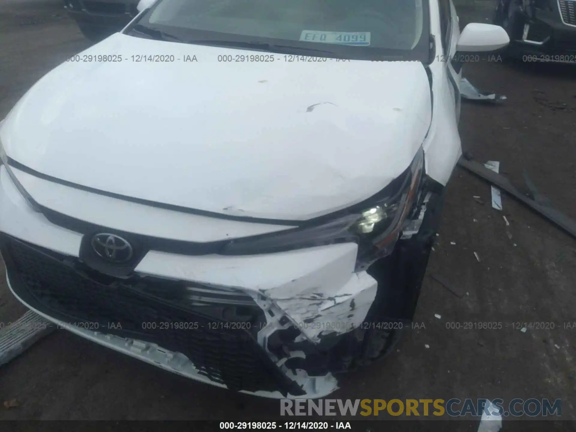 6 Photograph of a damaged car 5YFEPRAE6LP120976 TOYOTA COROLLA 2020