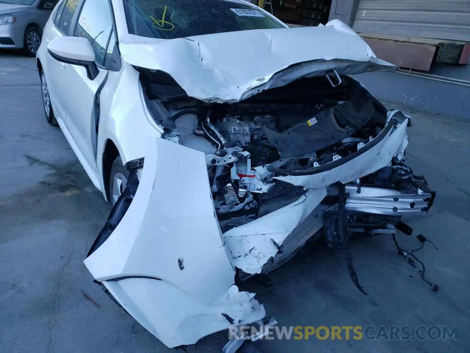 9 Photograph of a damaged car 5YFEPRAE6LP121206 TOYOTA COROLLA 2020