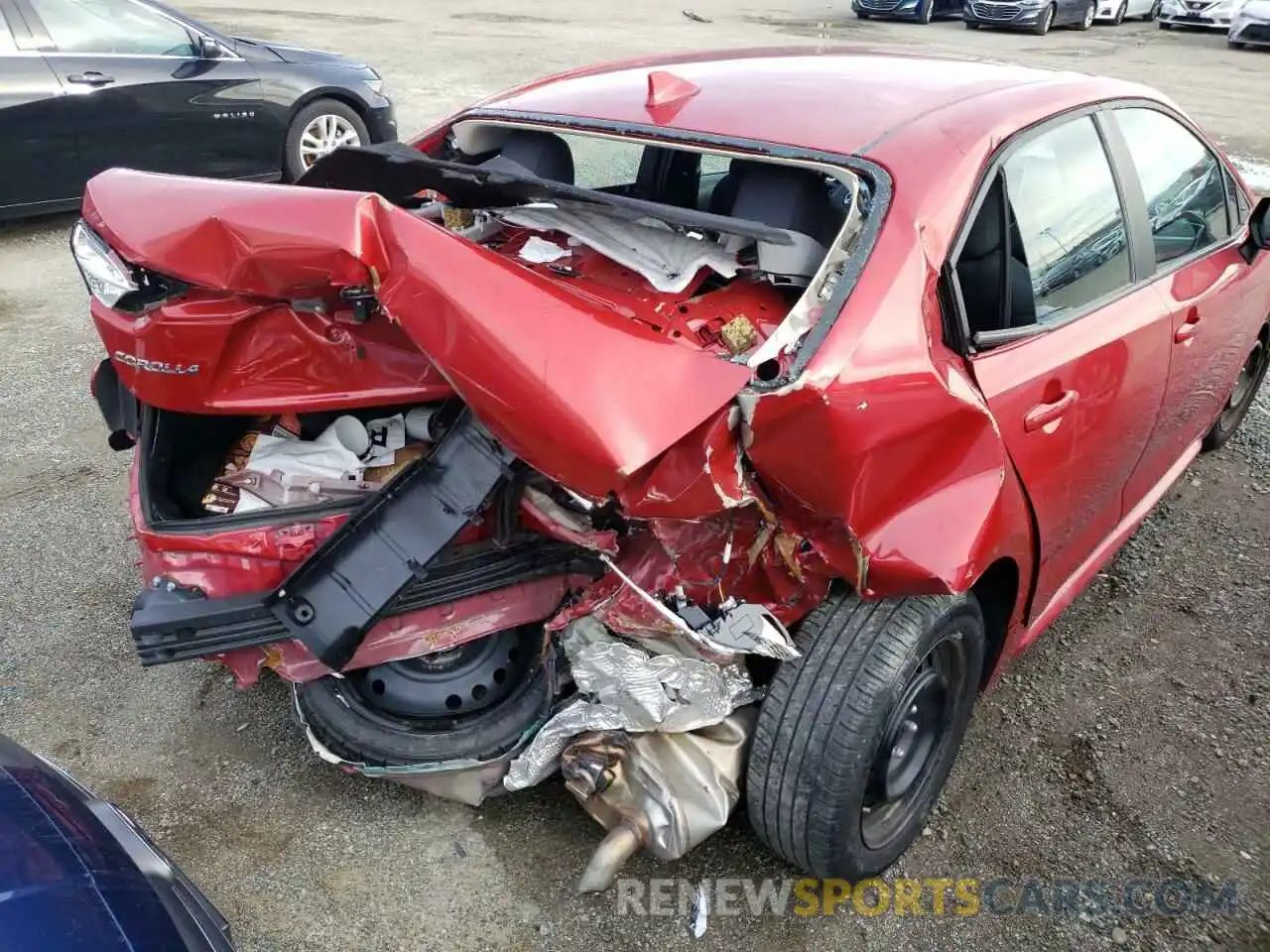 9 Photograph of a damaged car 5YFEPRAE6LP121464 TOYOTA COROLLA 2020