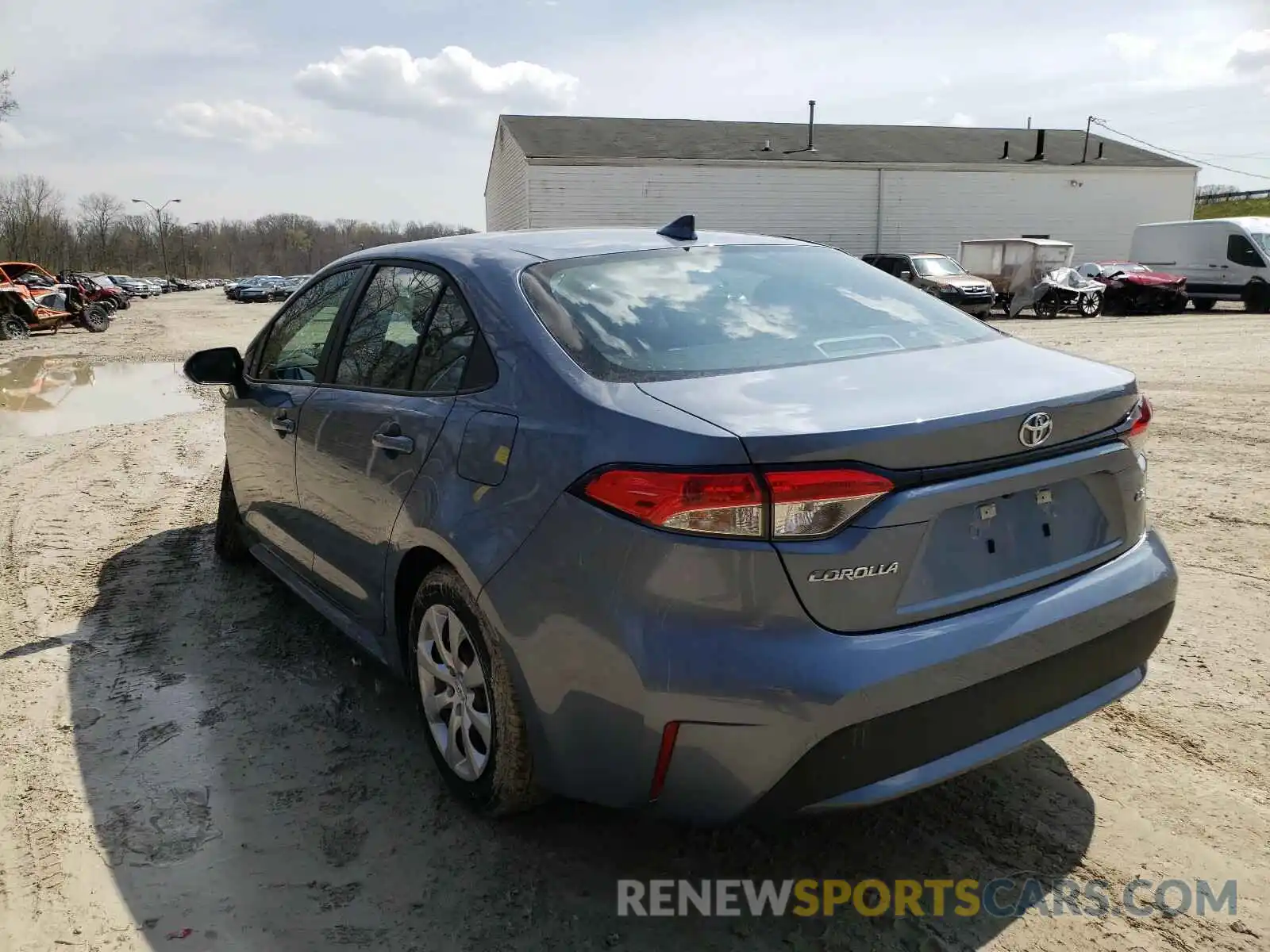 3 Photograph of a damaged car 5YFEPRAE6LP123408 TOYOTA COROLLA 2020