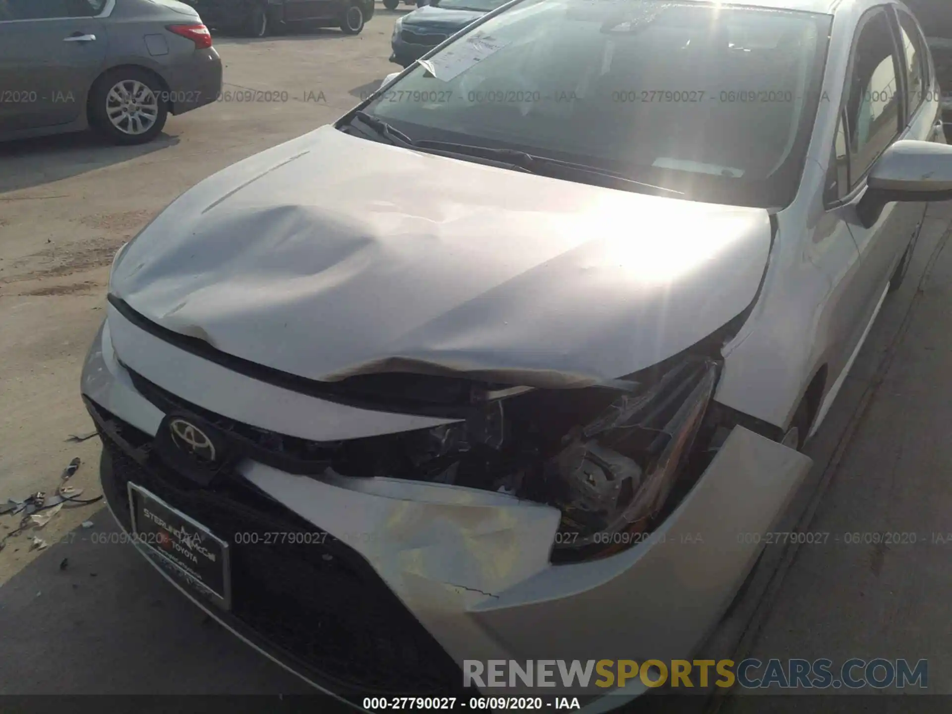 6 Photograph of a damaged car 5YFEPRAE6LP126356 TOYOTA COROLLA 2020