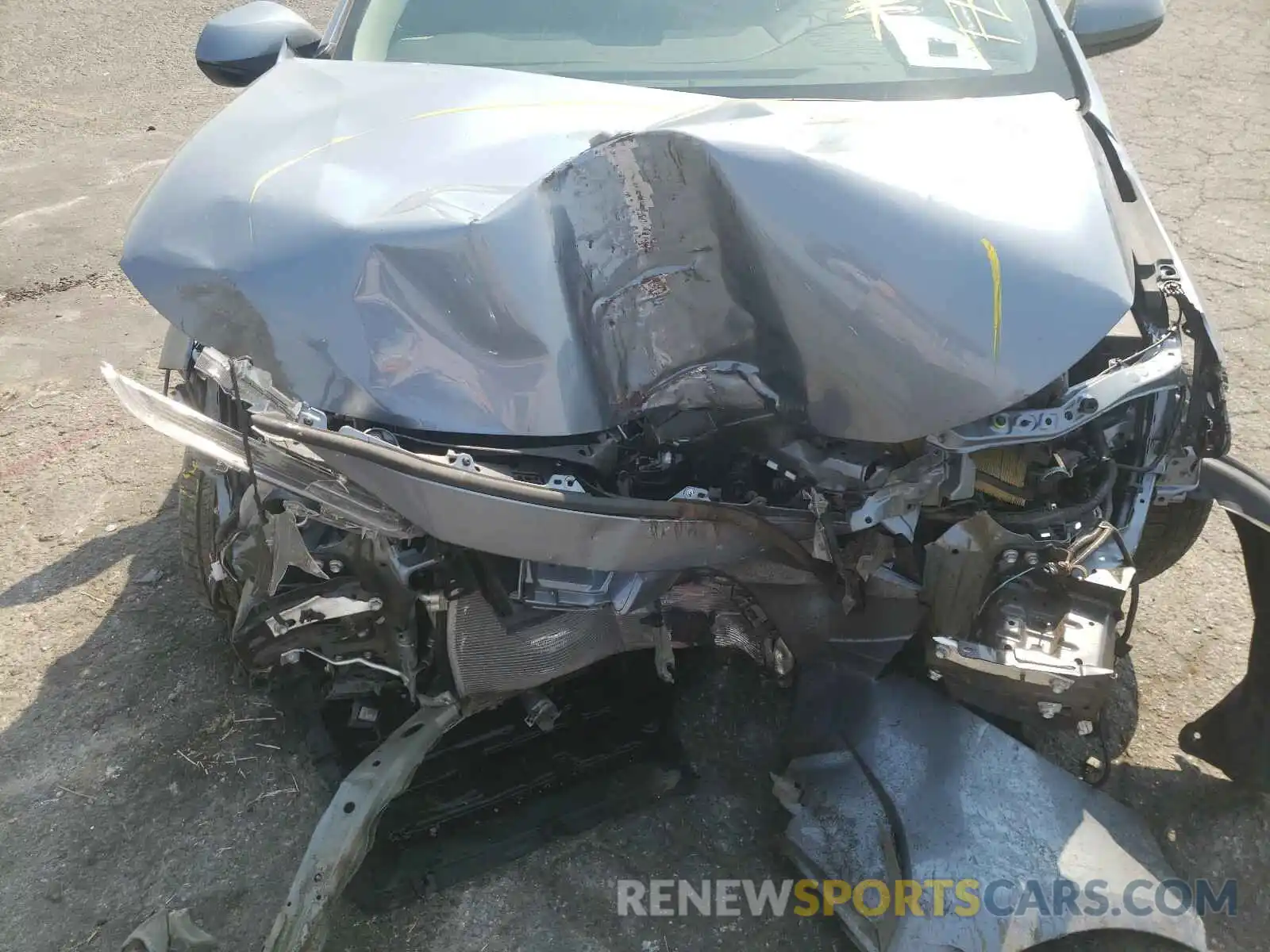 7 Photograph of a damaged car 5YFEPRAE6LP130469 TOYOTA COROLLA 2020