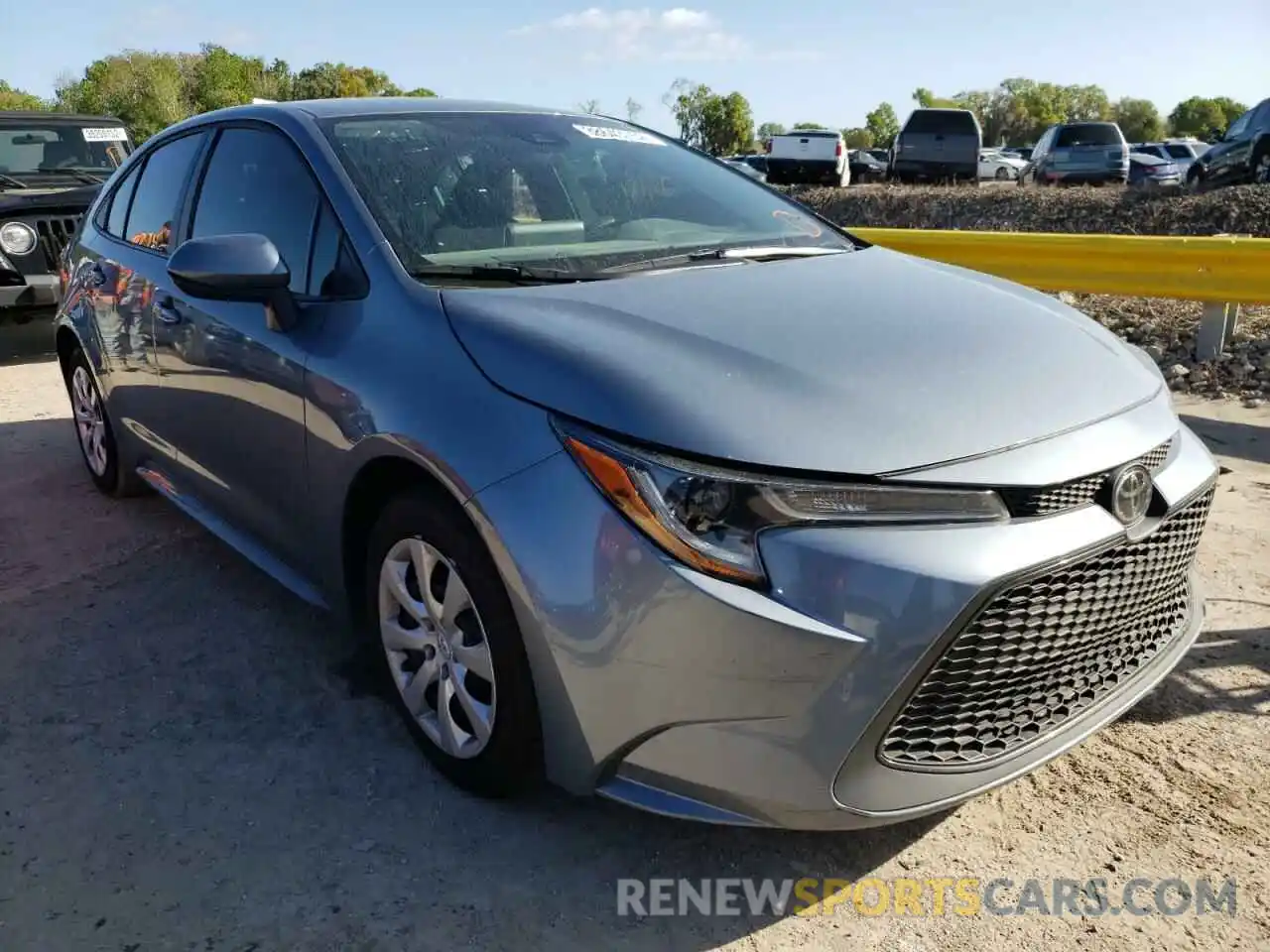 1 Photograph of a damaged car 5YFEPRAE6LP130911 TOYOTA COROLLA 2020