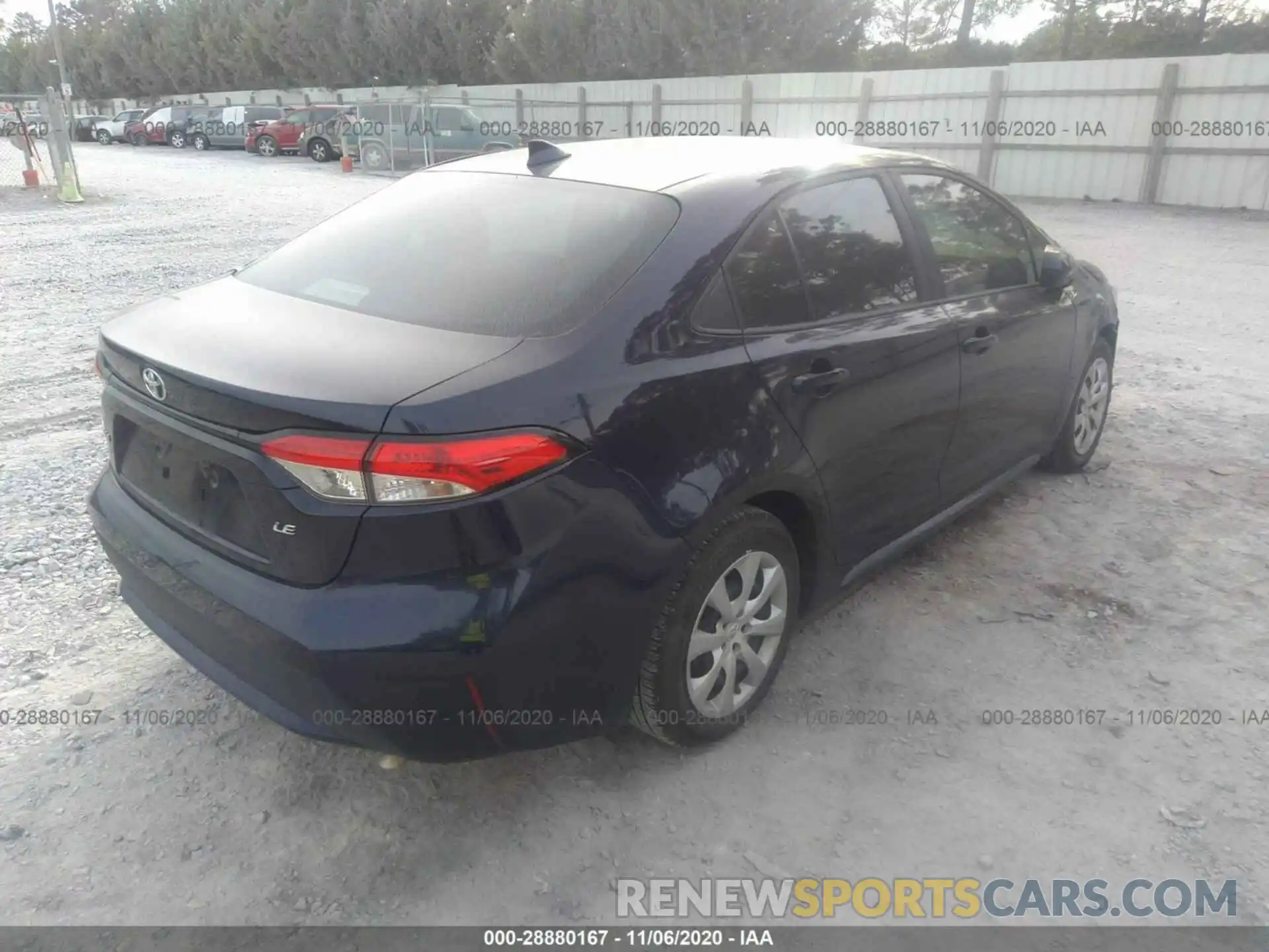 4 Photograph of a damaged car 5YFEPRAE6LP143996 TOYOTA COROLLA 2020