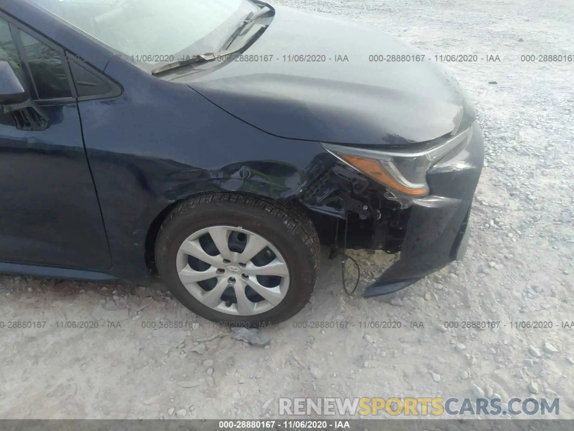 6 Photograph of a damaged car 5YFEPRAE6LP143996 TOYOTA COROLLA 2020