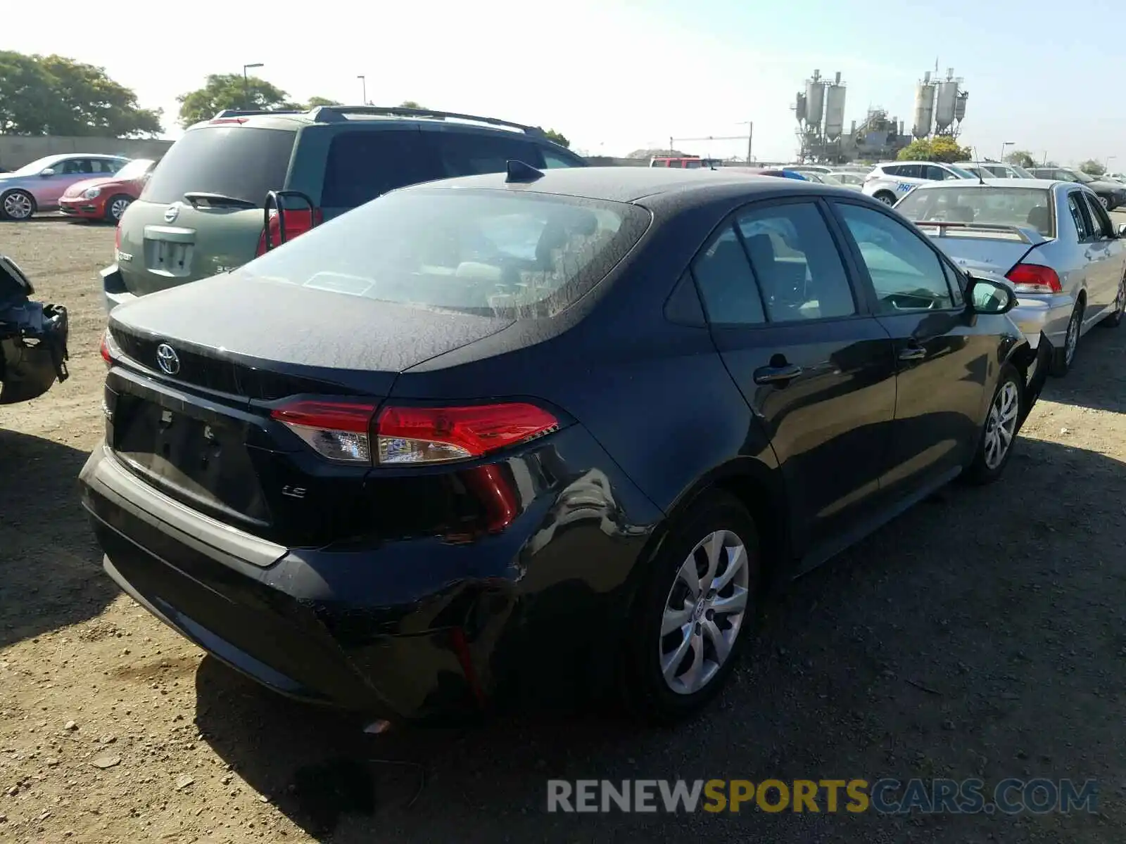 4 Photograph of a damaged car 5YFEPRAE7LP001141 TOYOTA COROLLA 2020