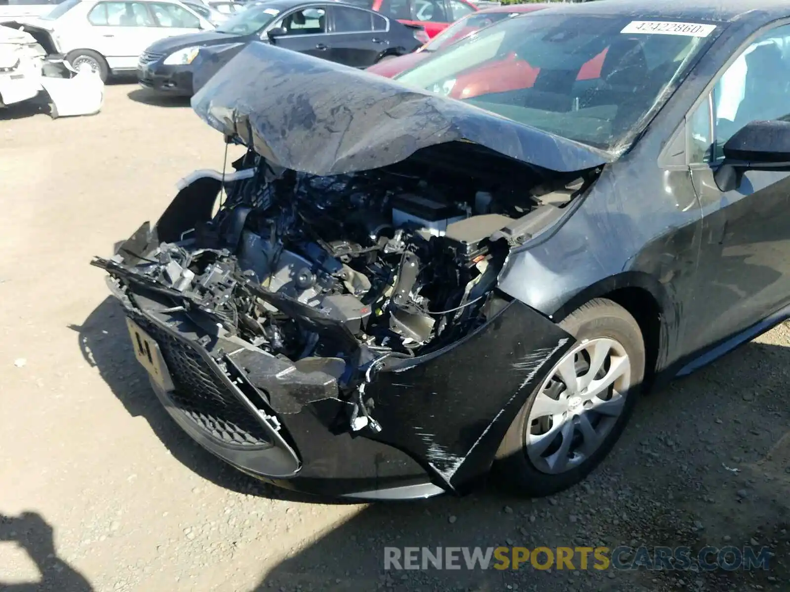 9 Photograph of a damaged car 5YFEPRAE7LP001141 TOYOTA COROLLA 2020