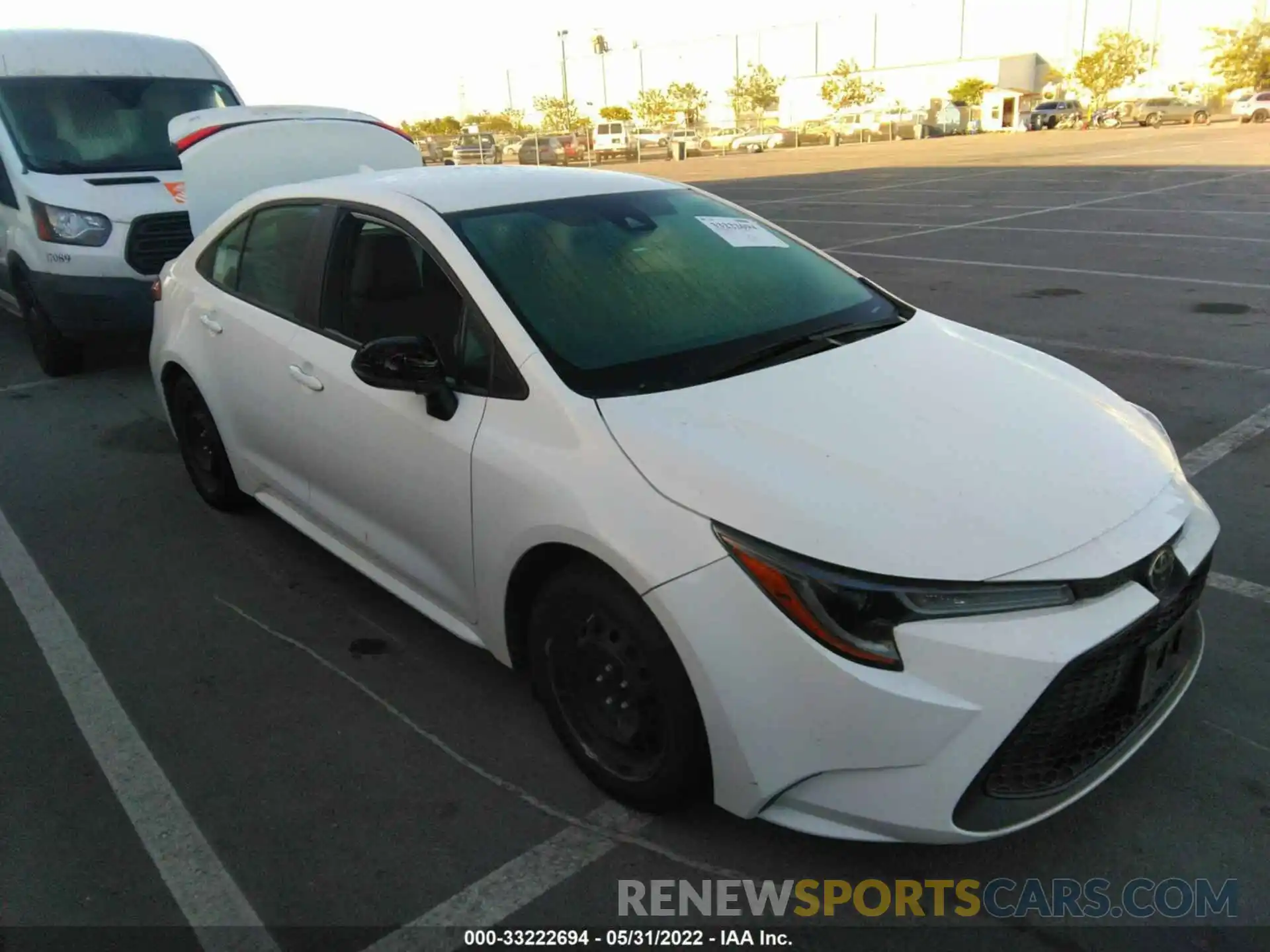 1 Photograph of a damaged car 5YFEPRAE7LP004105 TOYOTA COROLLA 2020