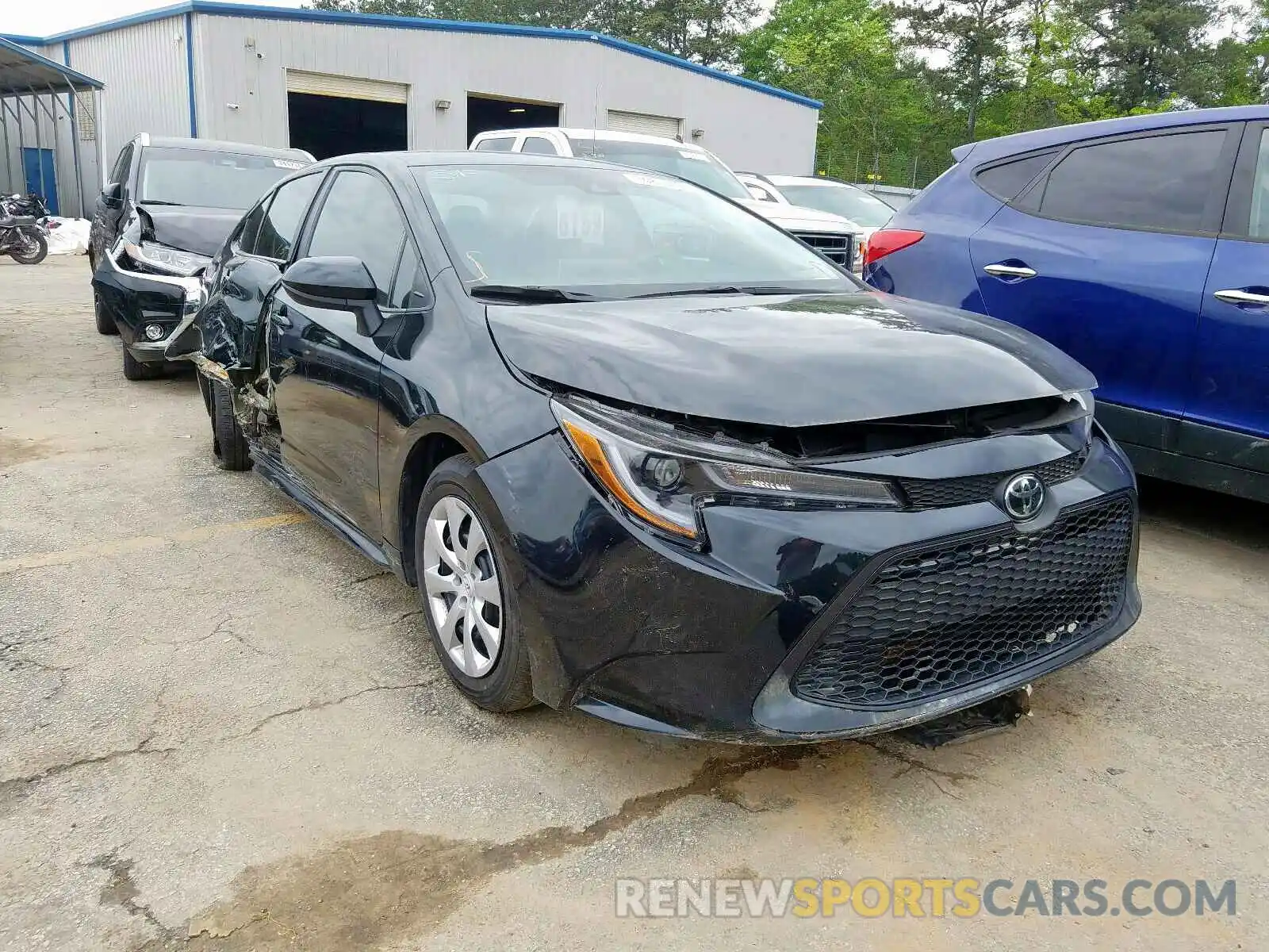 1 Photograph of a damaged car 5YFEPRAE7LP004220 TOYOTA COROLLA 2020