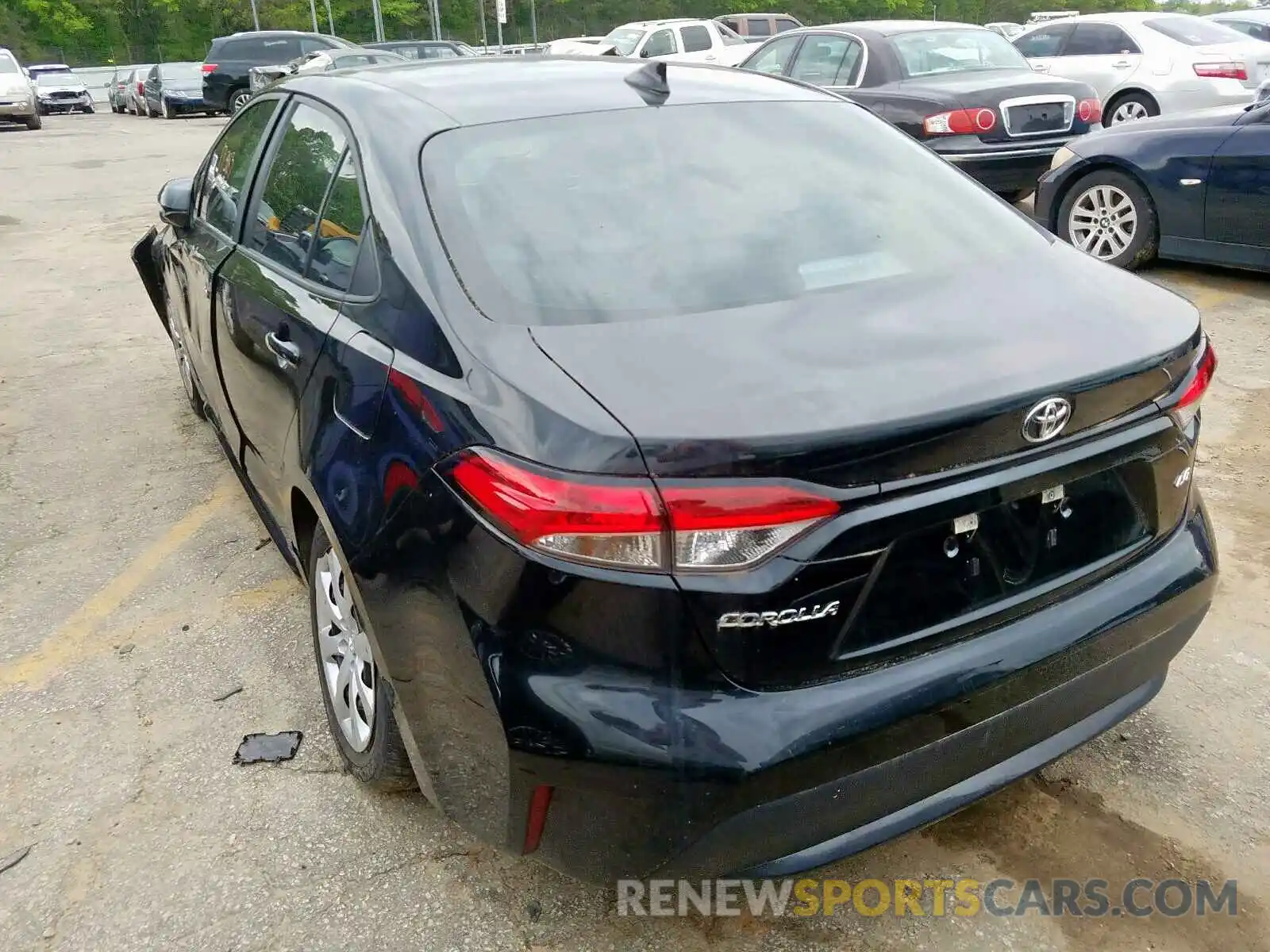 3 Photograph of a damaged car 5YFEPRAE7LP004220 TOYOTA COROLLA 2020