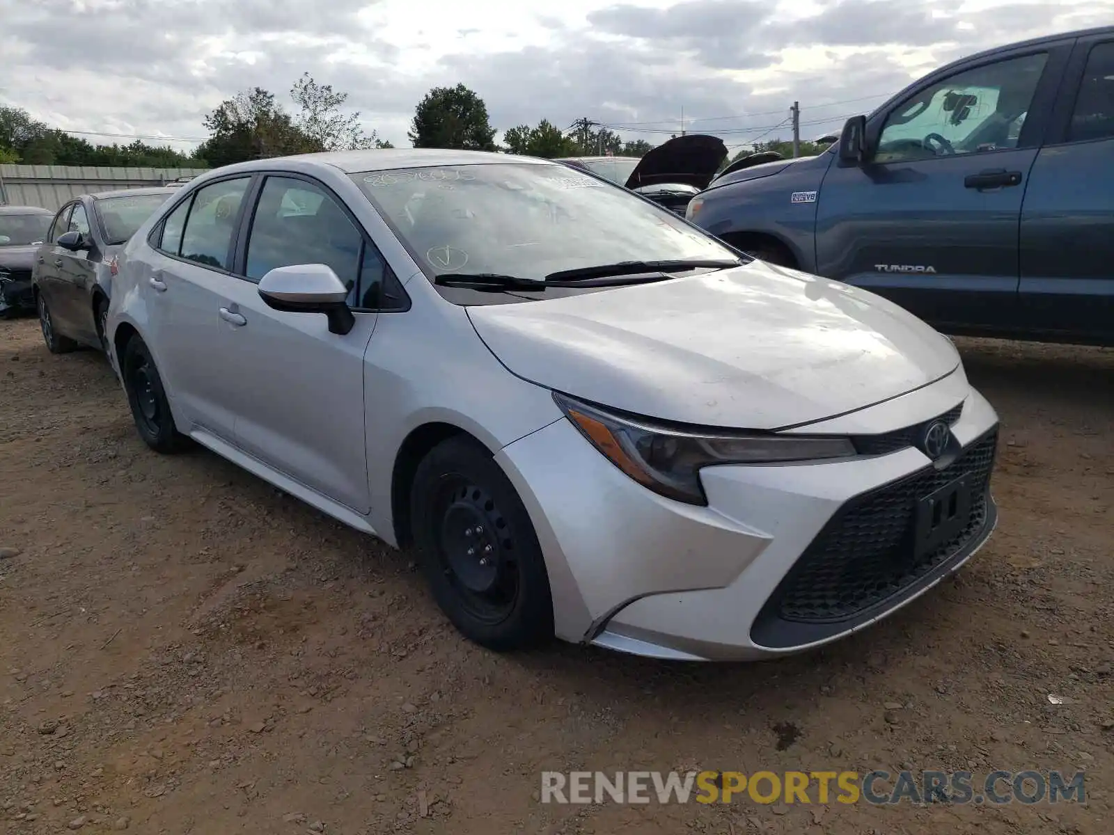 1 Photograph of a damaged car 5YFEPRAE7LP004640 TOYOTA COROLLA 2020