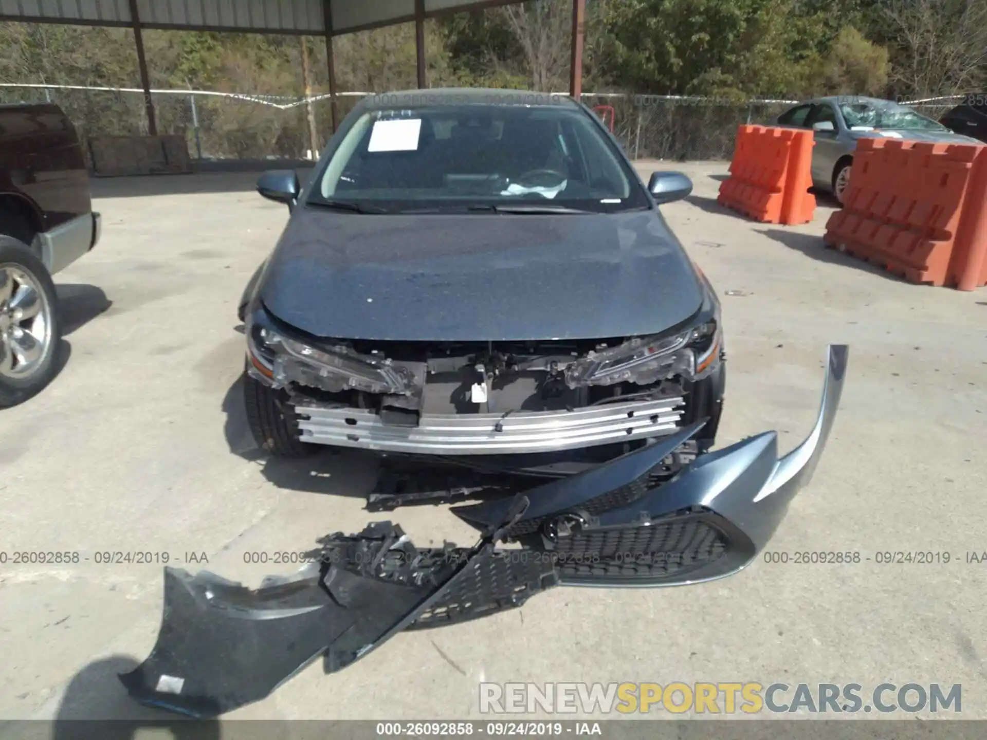 6 Photograph of a damaged car 5YFEPRAE7LP005237 TOYOTA COROLLA 2020