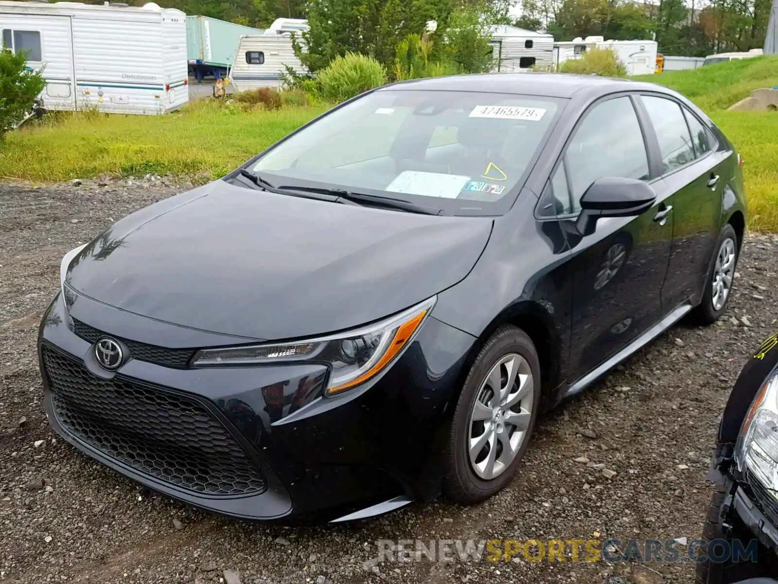 2 Photograph of a damaged car 5YFEPRAE7LP009482 TOYOTA COROLLA 2020