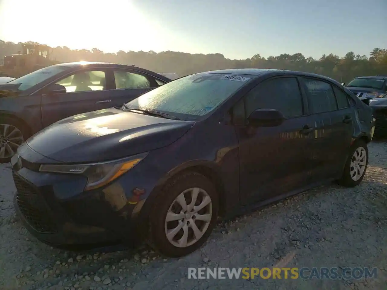 2 Photograph of a damaged car 5YFEPRAE7LP011572 TOYOTA COROLLA 2020