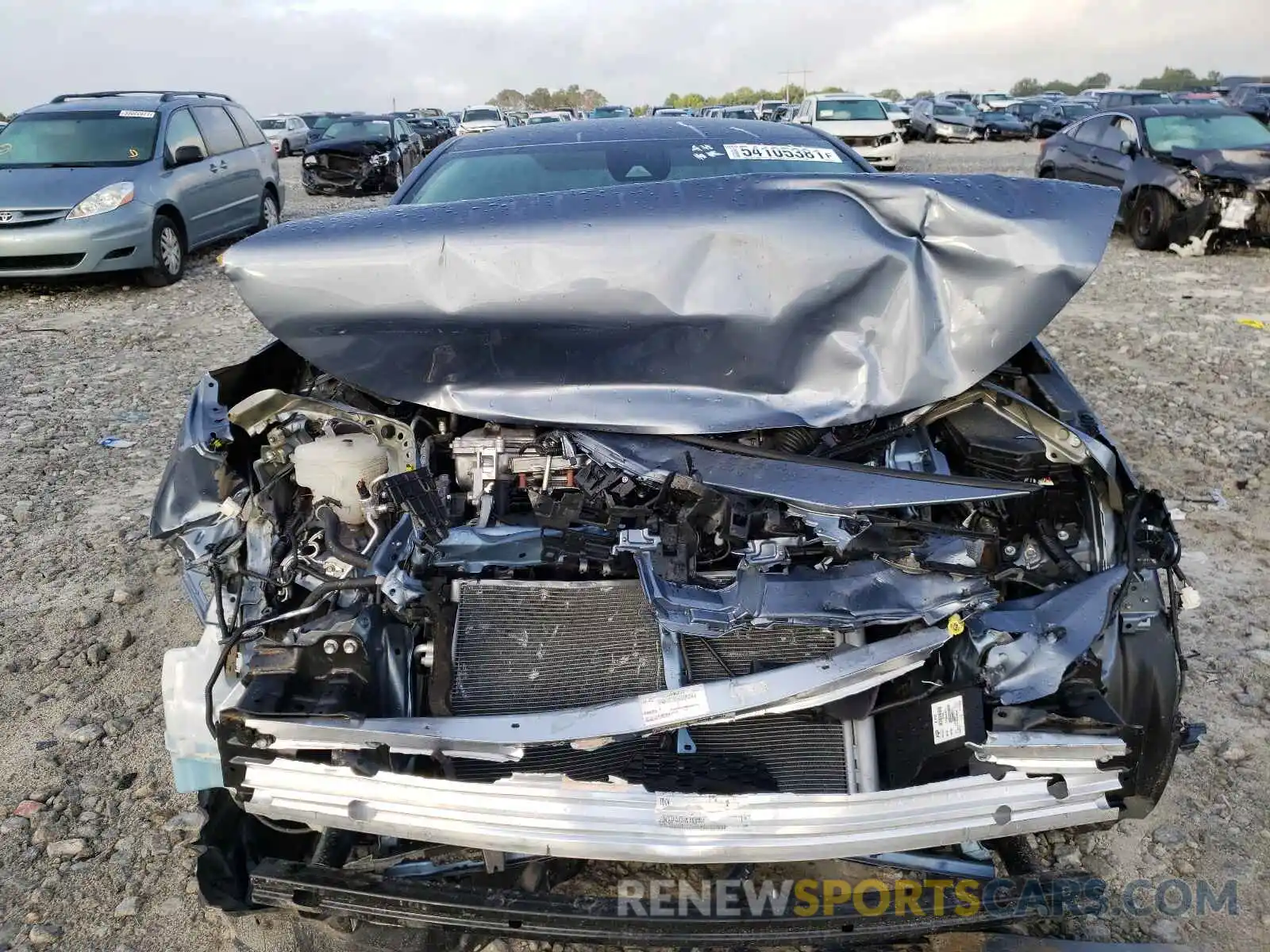 9 Photograph of a damaged car 5YFEPRAE7LP018179 TOYOTA COROLLA 2020