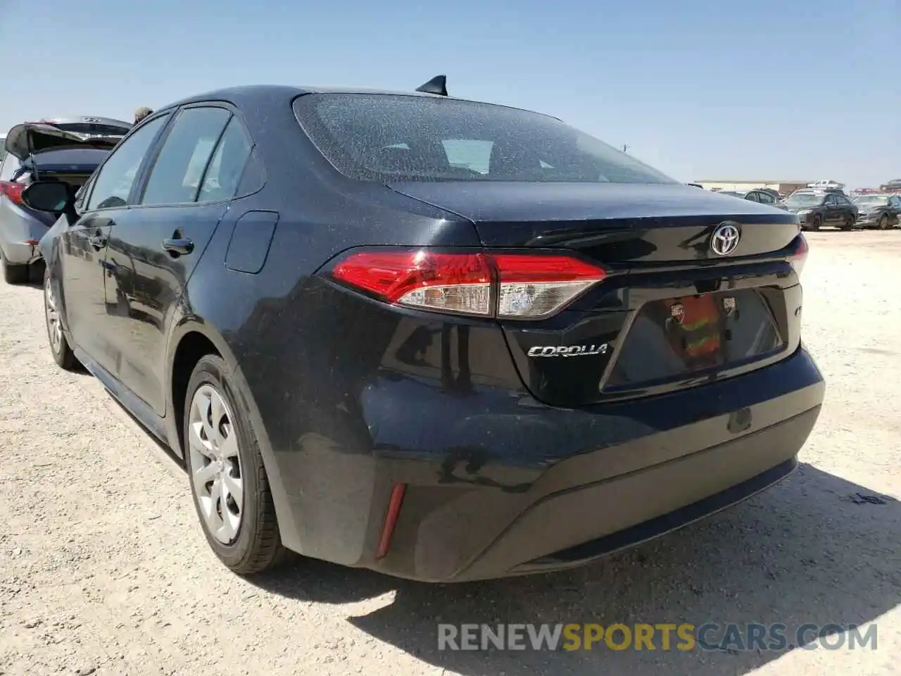 3 Photograph of a damaged car 5YFEPRAE7LP018523 TOYOTA COROLLA 2020