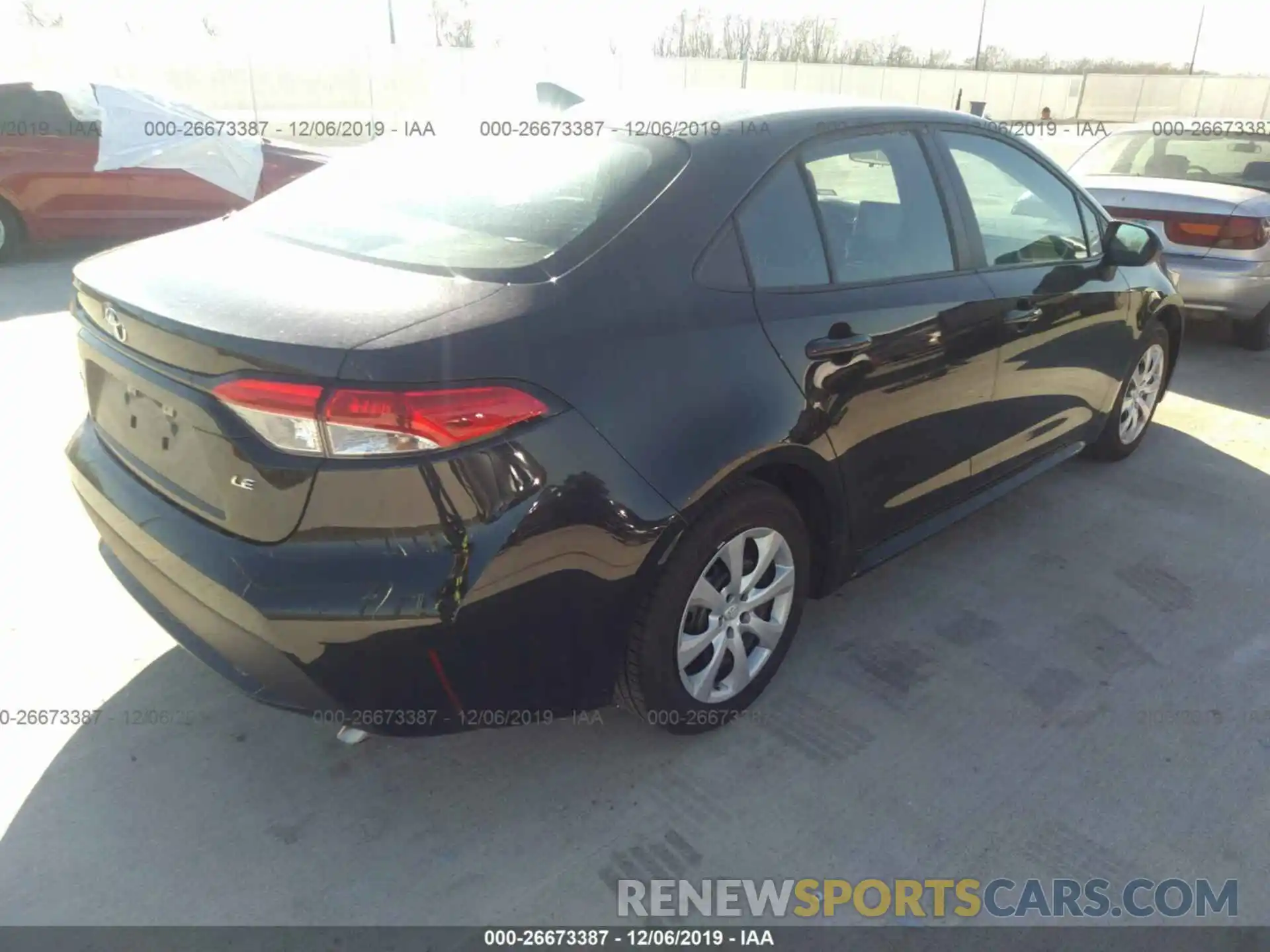 4 Photograph of a damaged car 5YFEPRAE7LP020708 TOYOTA COROLLA 2020