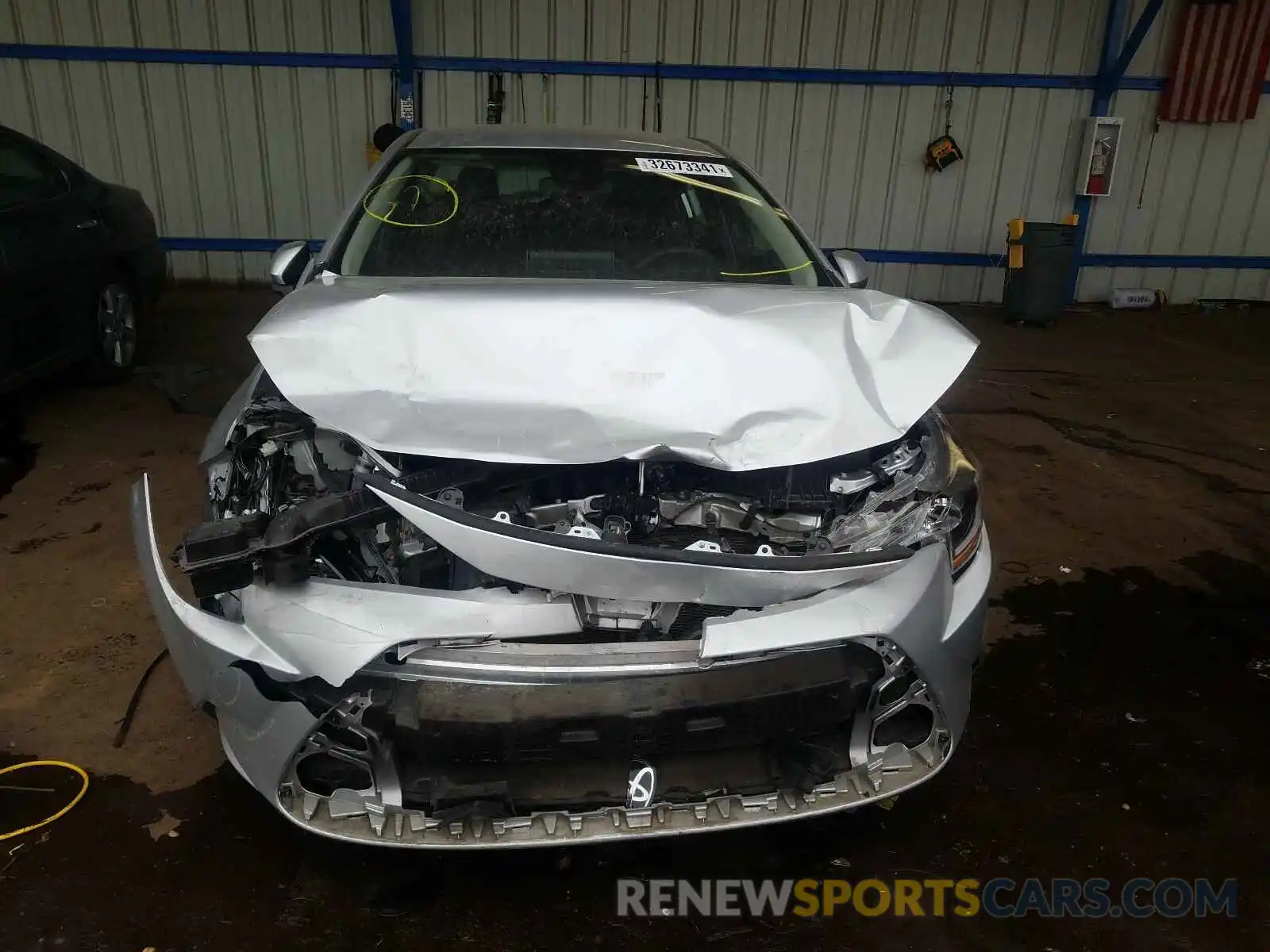 9 Photograph of a damaged car 5YFEPRAE7LP021454 TOYOTA COROLLA 2020