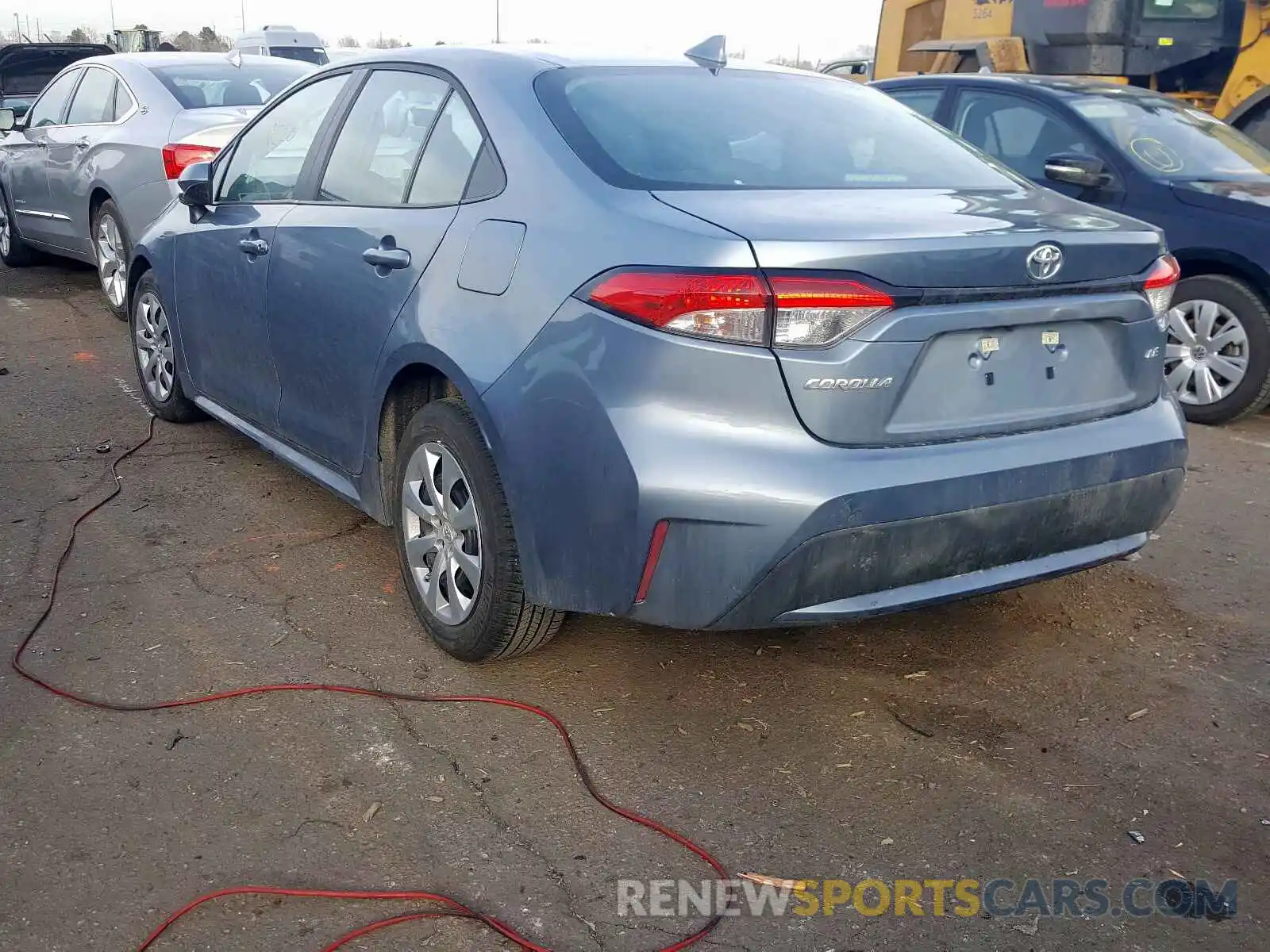 3 Photograph of a damaged car 5YFEPRAE7LP025228 TOYOTA COROLLA 2020