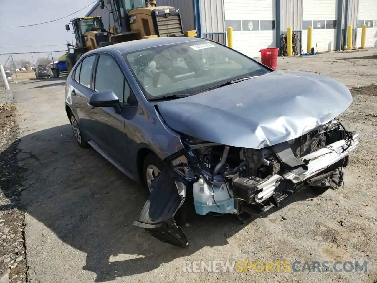 1 Photograph of a damaged car 5YFEPRAE7LP026038 TOYOTA COROLLA 2020