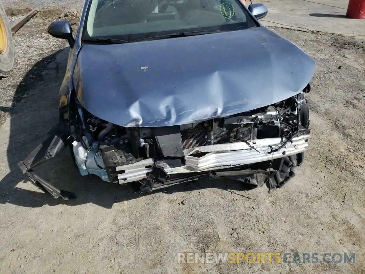 9 Photograph of a damaged car 5YFEPRAE7LP026038 TOYOTA COROLLA 2020