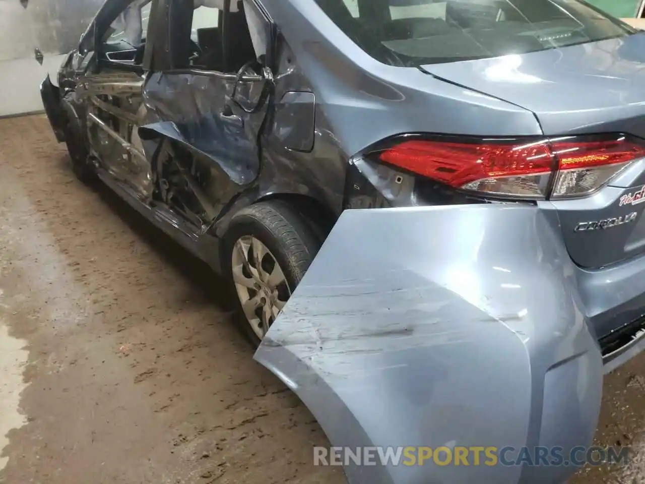 10 Photograph of a damaged car 5YFEPRAE7LP029134 TOYOTA COROLLA 2020