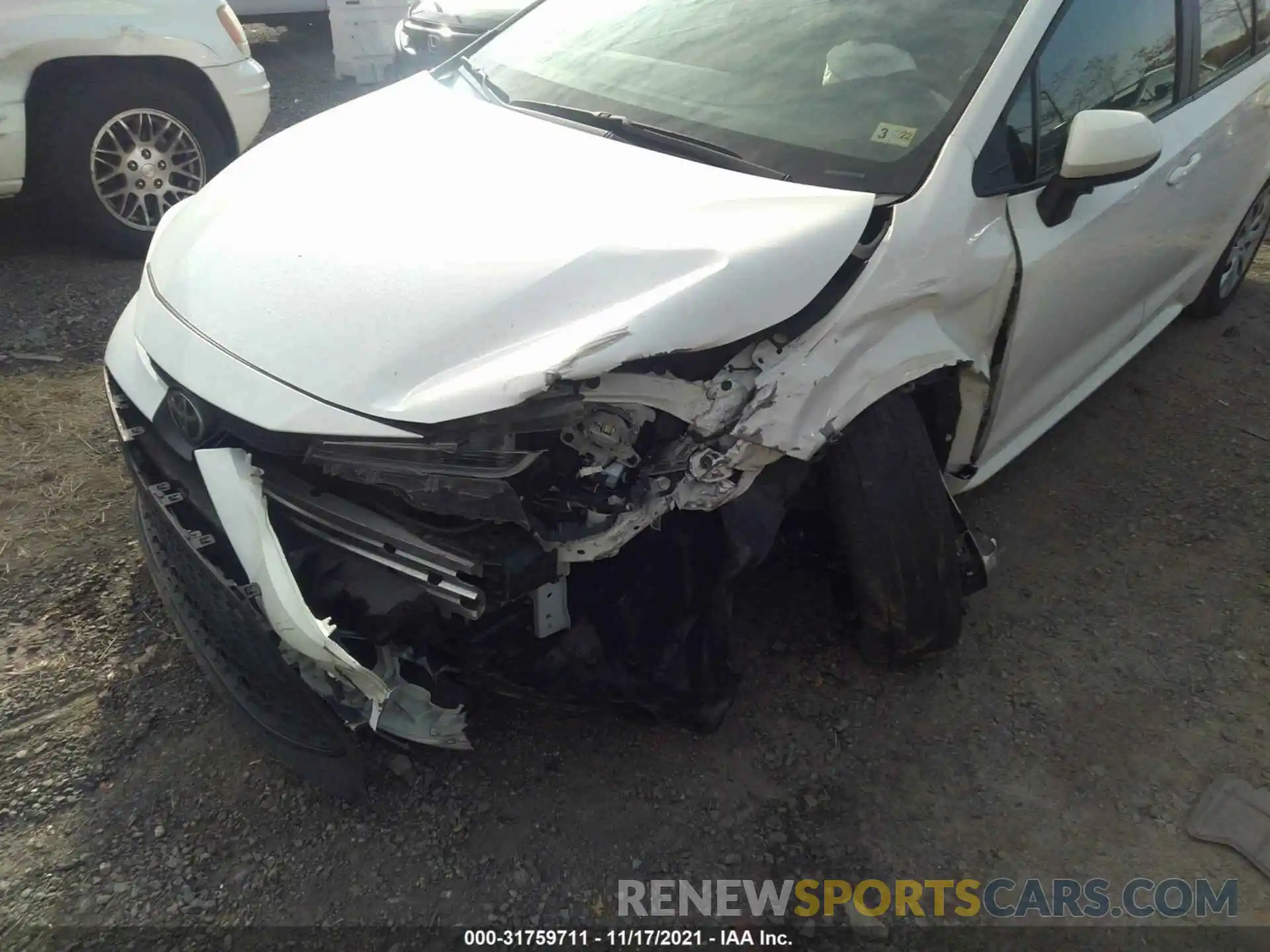 6 Photograph of a damaged car 5YFEPRAE7LP029599 TOYOTA COROLLA 2020