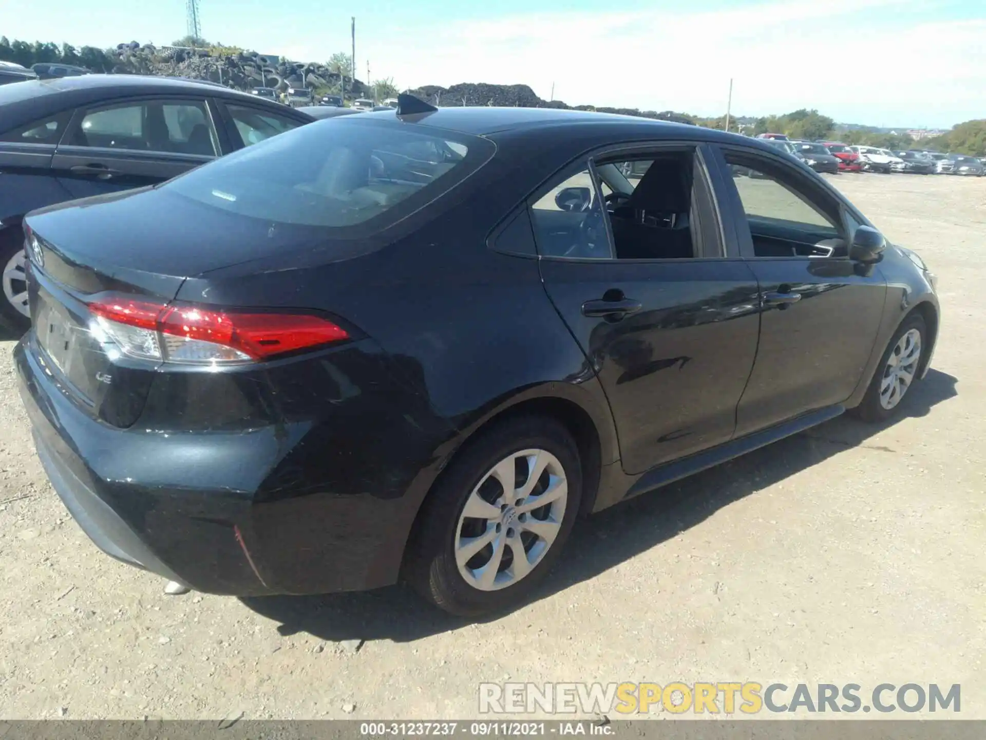 4 Photograph of a damaged car 5YFEPRAE7LP029683 TOYOTA COROLLA 2020