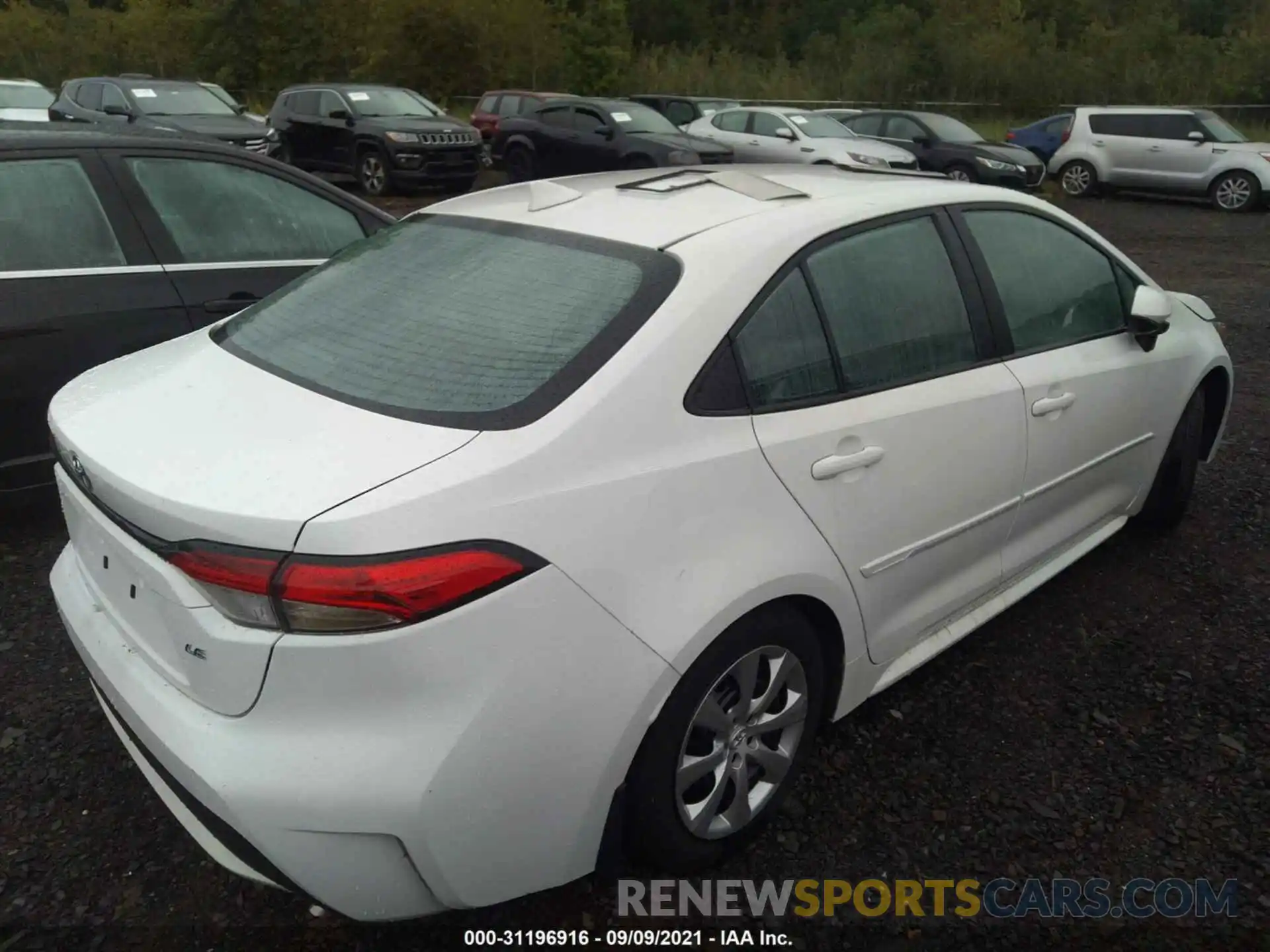 4 Photograph of a damaged car 5YFEPRAE7LP030252 TOYOTA COROLLA 2020