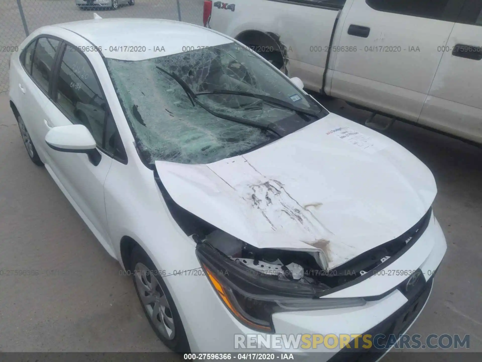 6 Photograph of a damaged car 5YFEPRAE7LP031093 TOYOTA COROLLA 2020